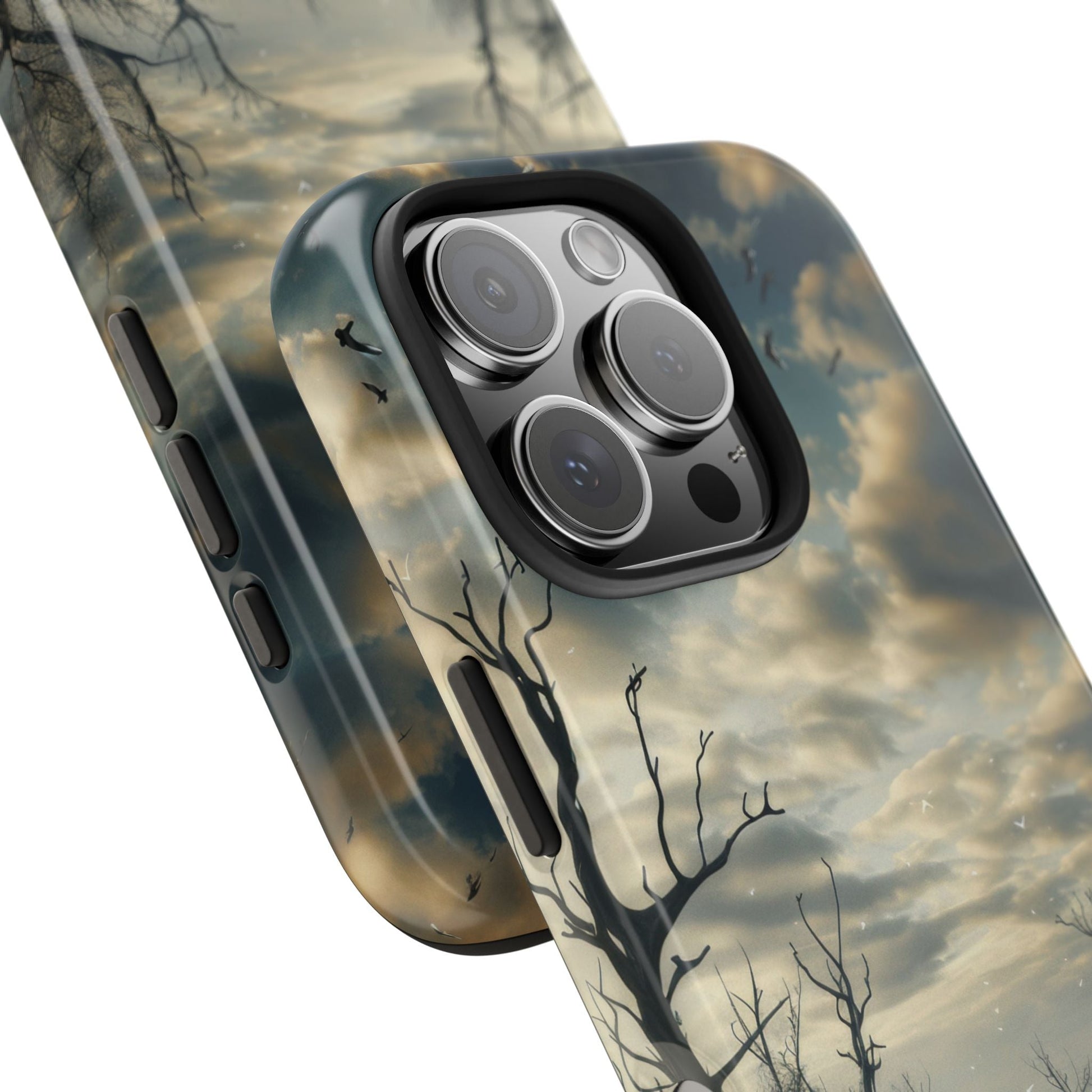 The Last Tree — Desolate Landscape Phone Case - JDG Visual Arts