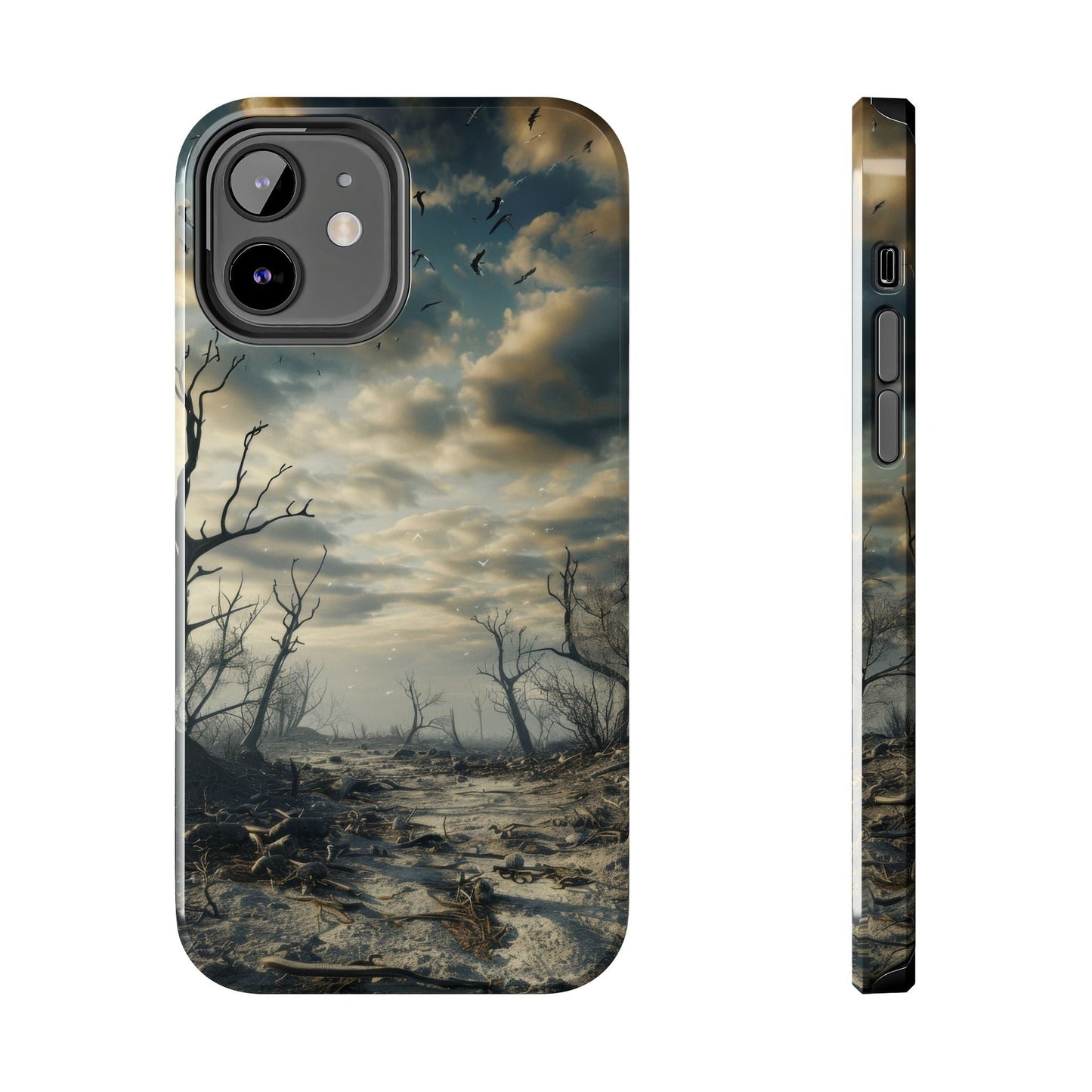 The Last Tree — Desolate Landscape Phone Case - JG Visual Arts