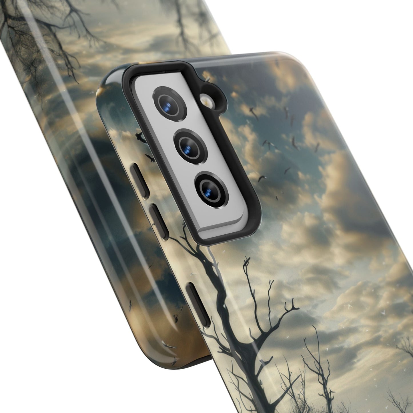 The Last Tree — Desolate Landscape Phone Case - JDG Visual Arts
