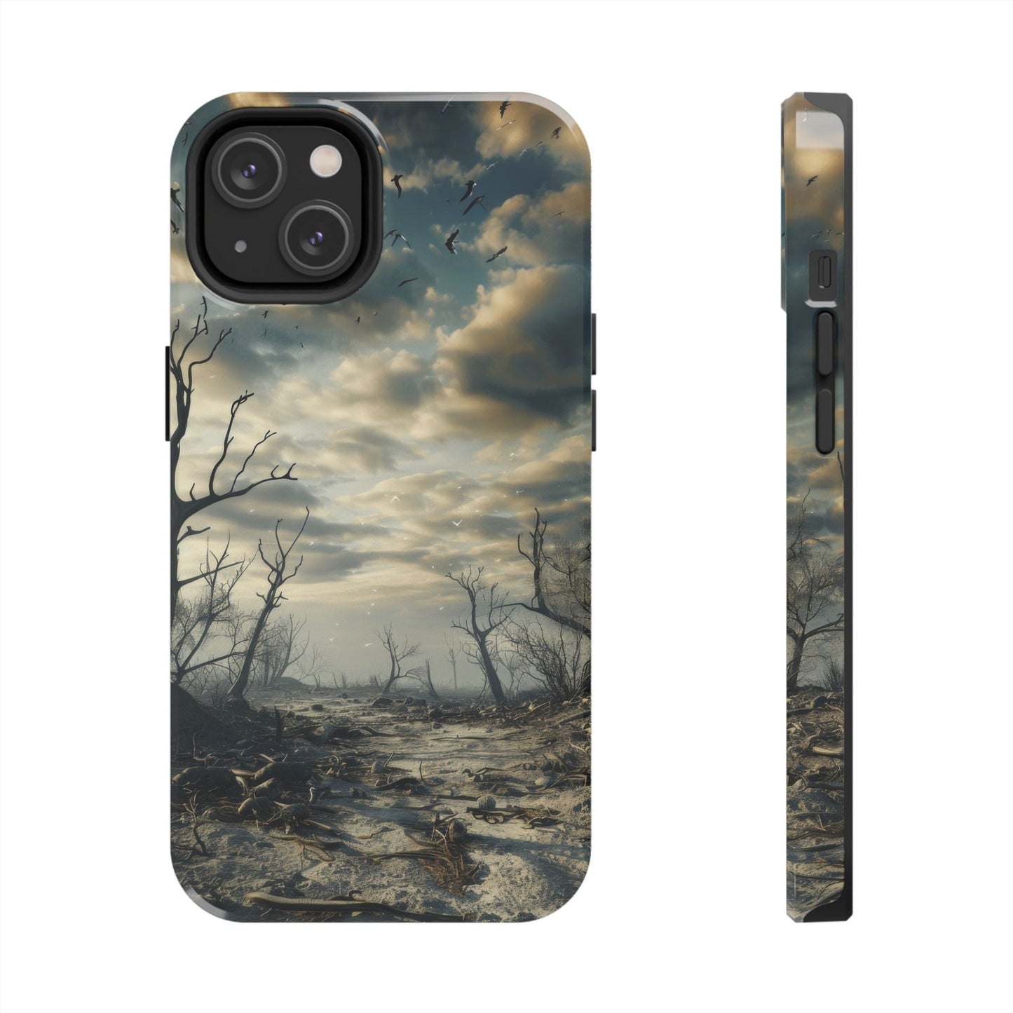 The Last Tree — Desolate Landscape Phone Case - JG Visual Arts