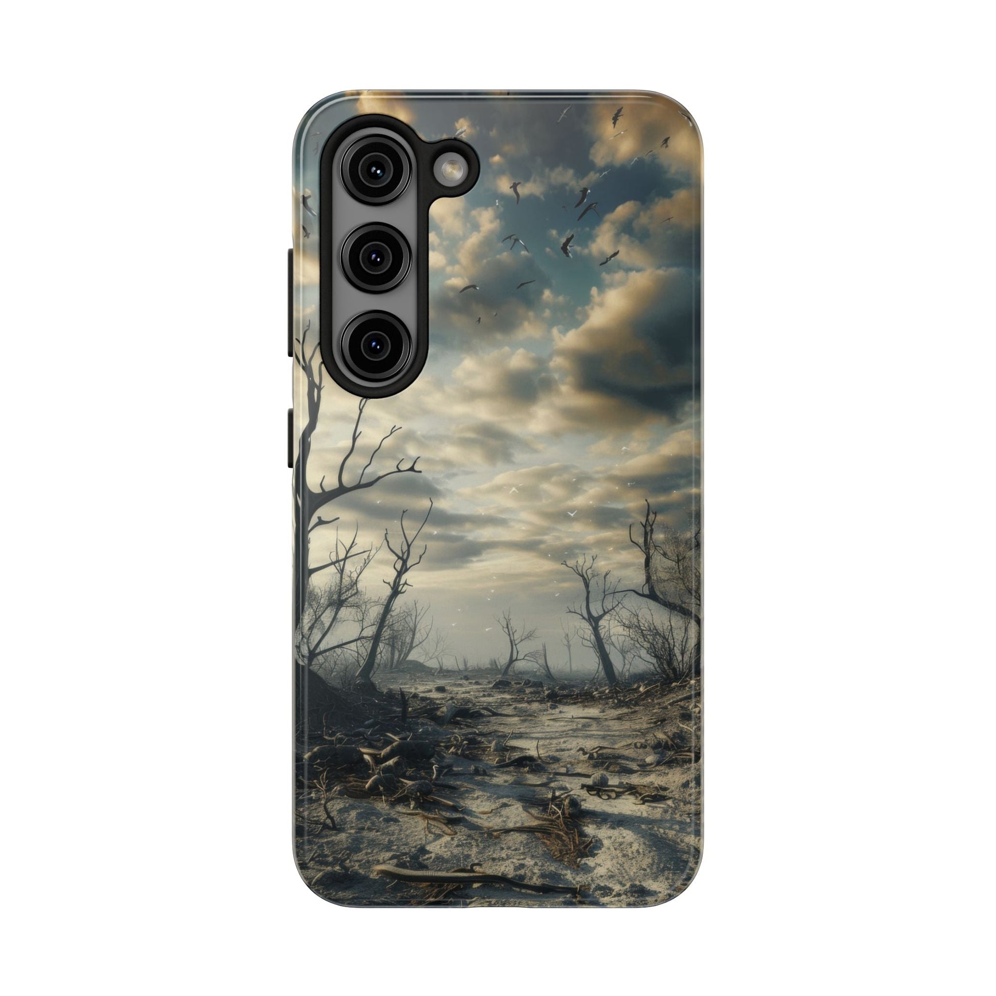 The Last Tree — Desolate Landscape Phone Case - JG Visual Arts