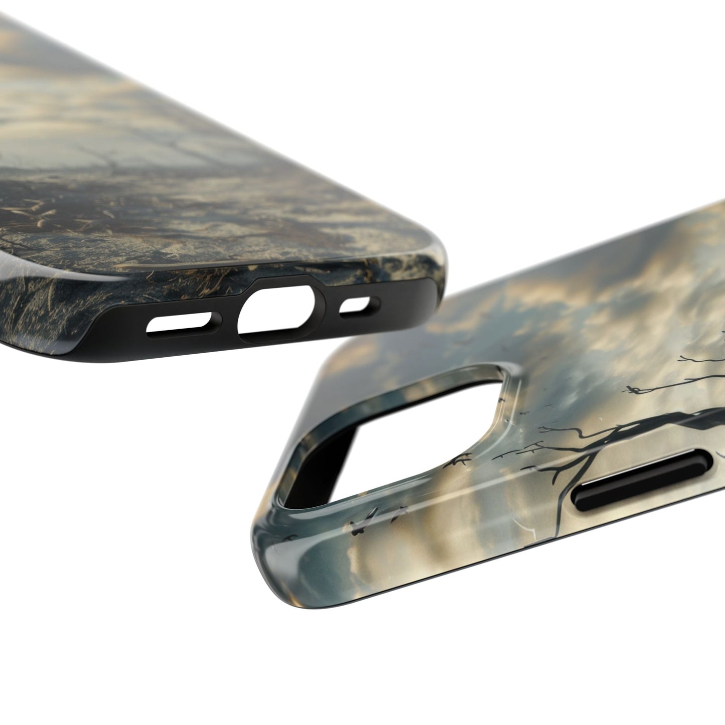 The Last Tree — Desolate Landscape Phone Case - JDG Visual Arts