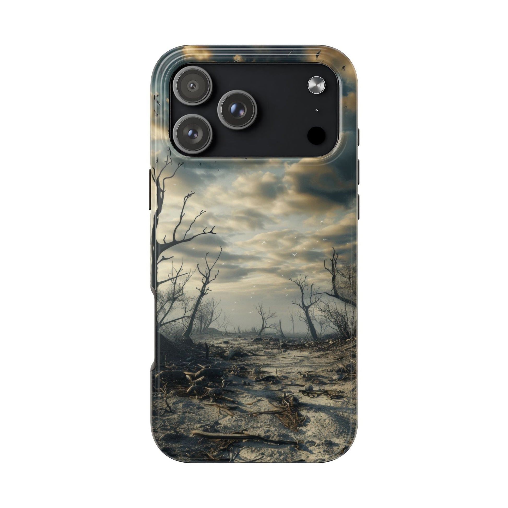 The Last Tree — Desolate Landscape Phone Case - JG Visual Arts