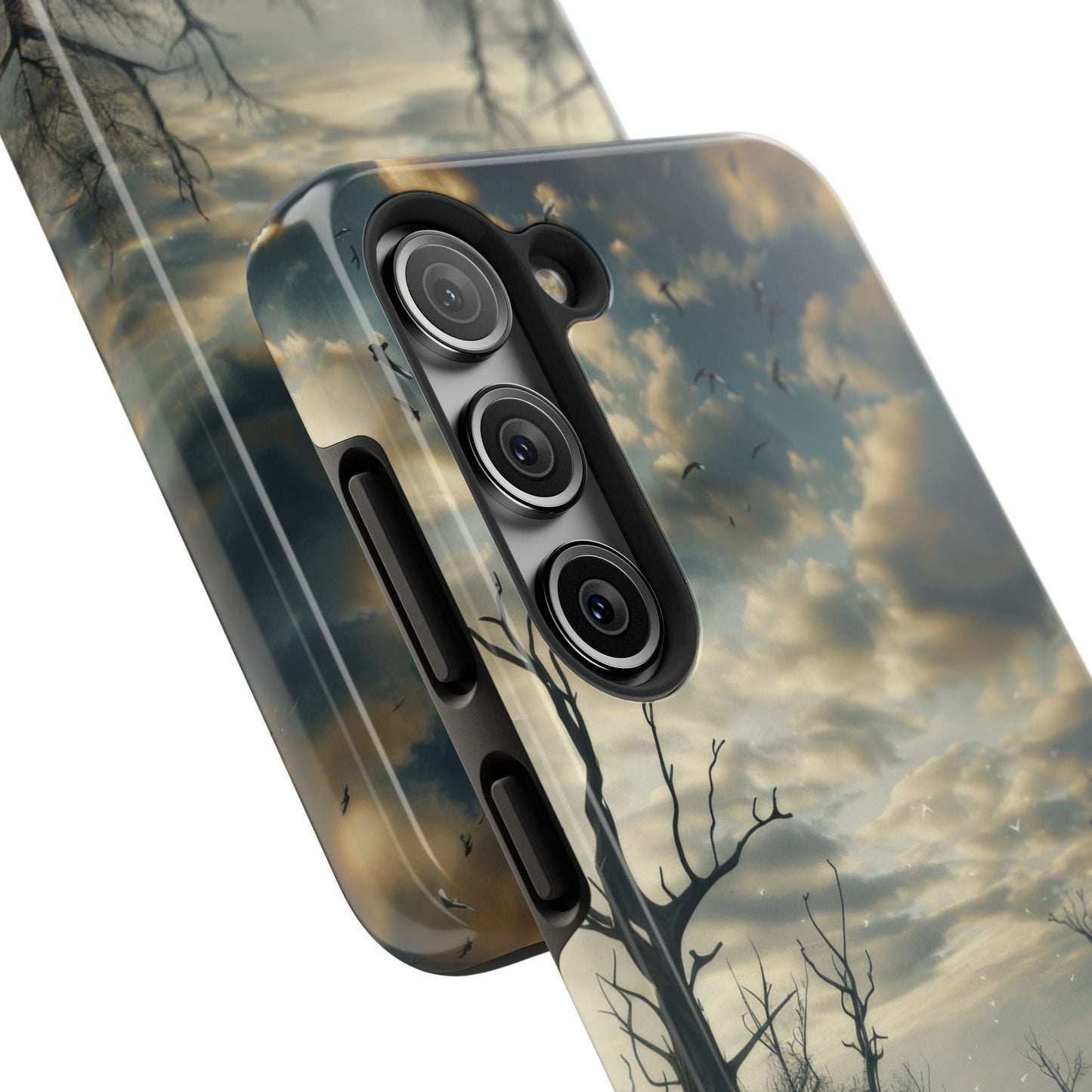 The Last Tree — Desolate Landscape Phone Case - JDG Visual Arts