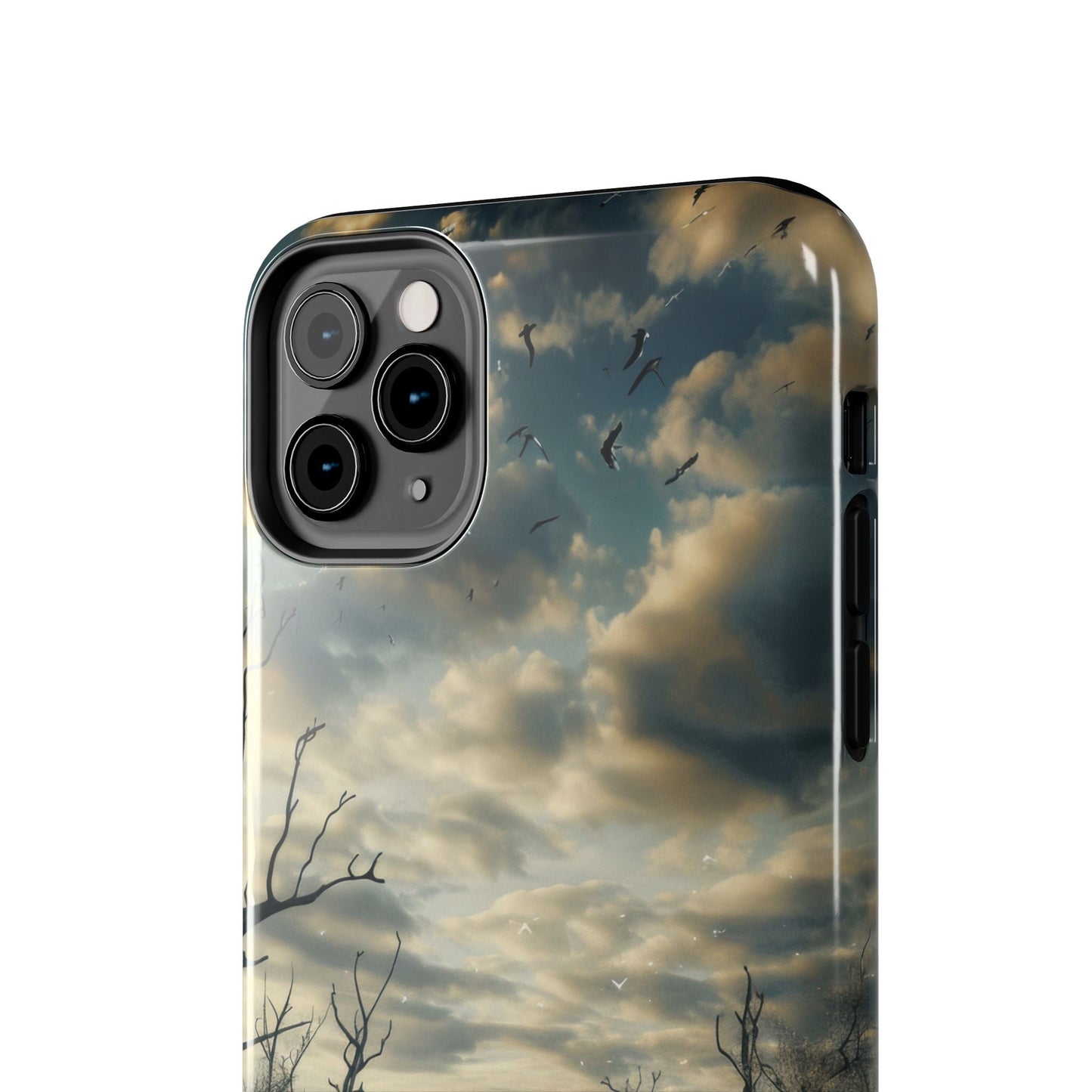 The Last Tree — Desolate Landscape Phone Case - JG Visual Arts