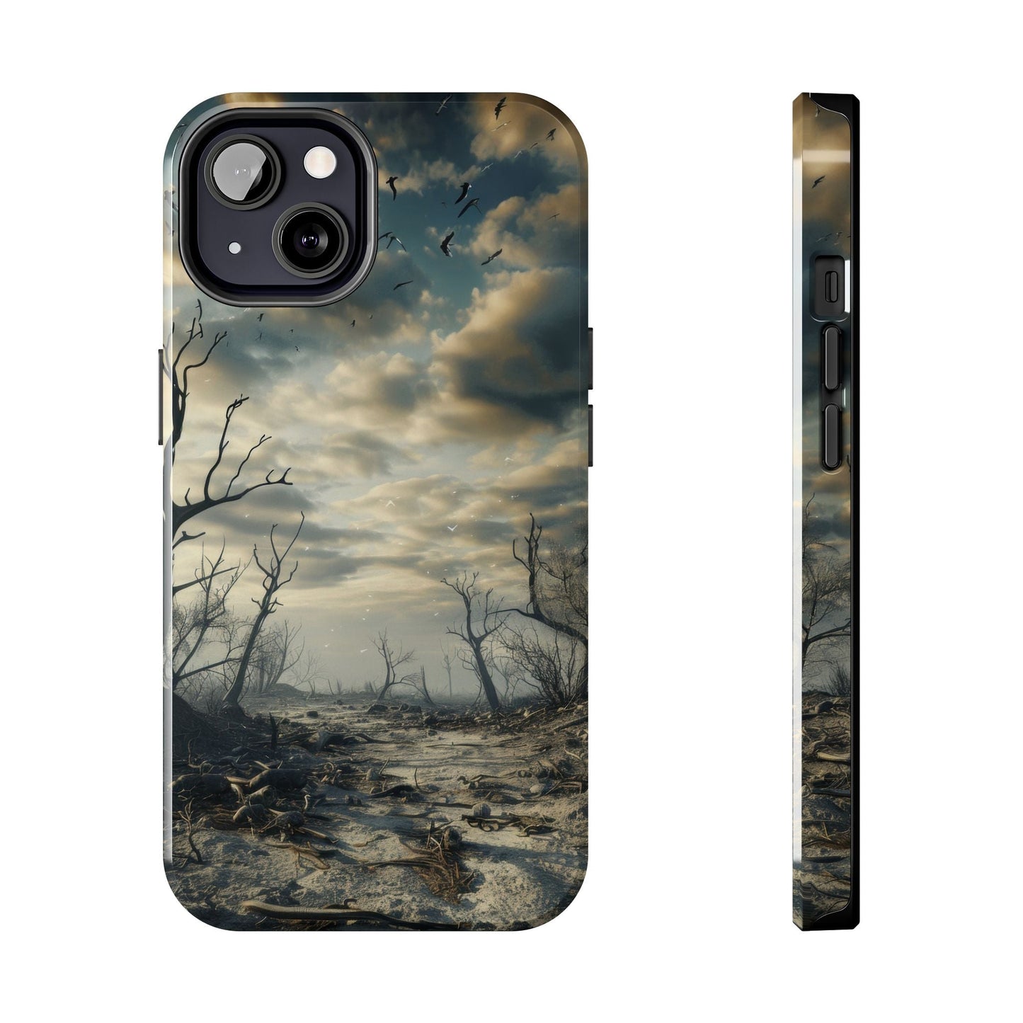The Last Tree — Desolate Landscape Phone Case - JG Visual Arts