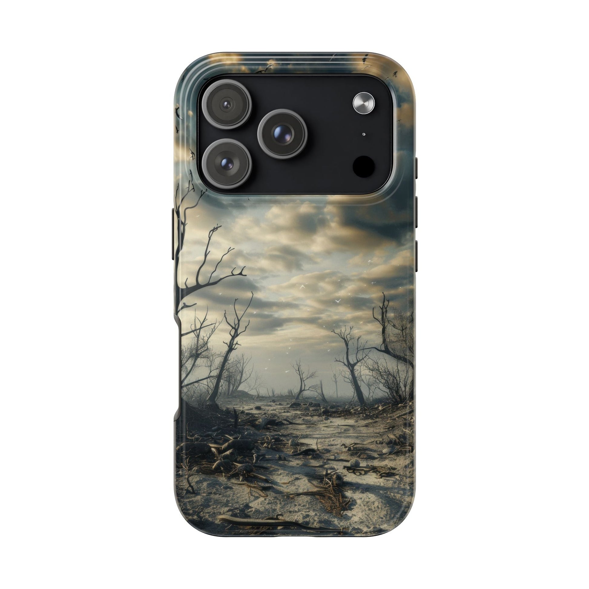 The Last Tree — Desolate Landscape Phone Case - JG Visual Arts
