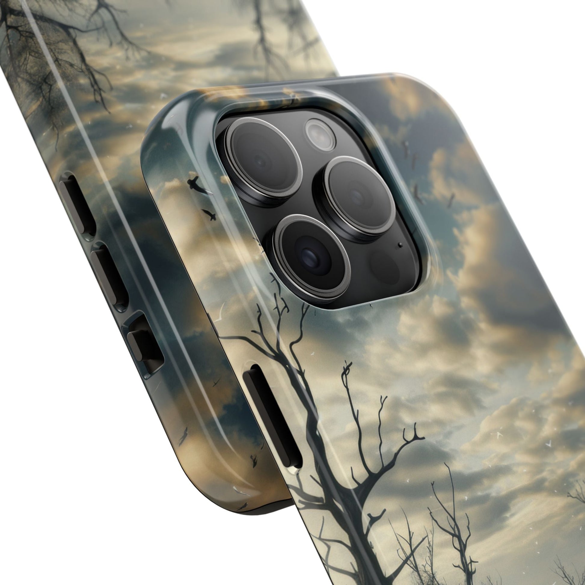The Last Tree — Desolate Landscape Phone Case - JDG Visual Arts