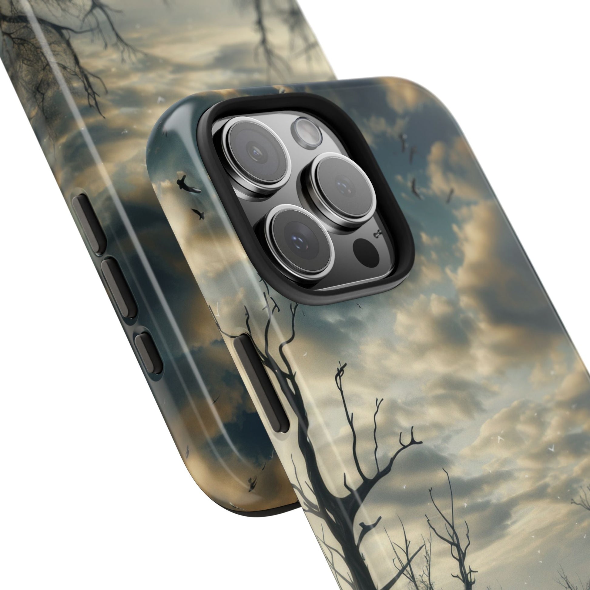 The Last Tree — Desolate Landscape Phone Case - JDG Visual Arts