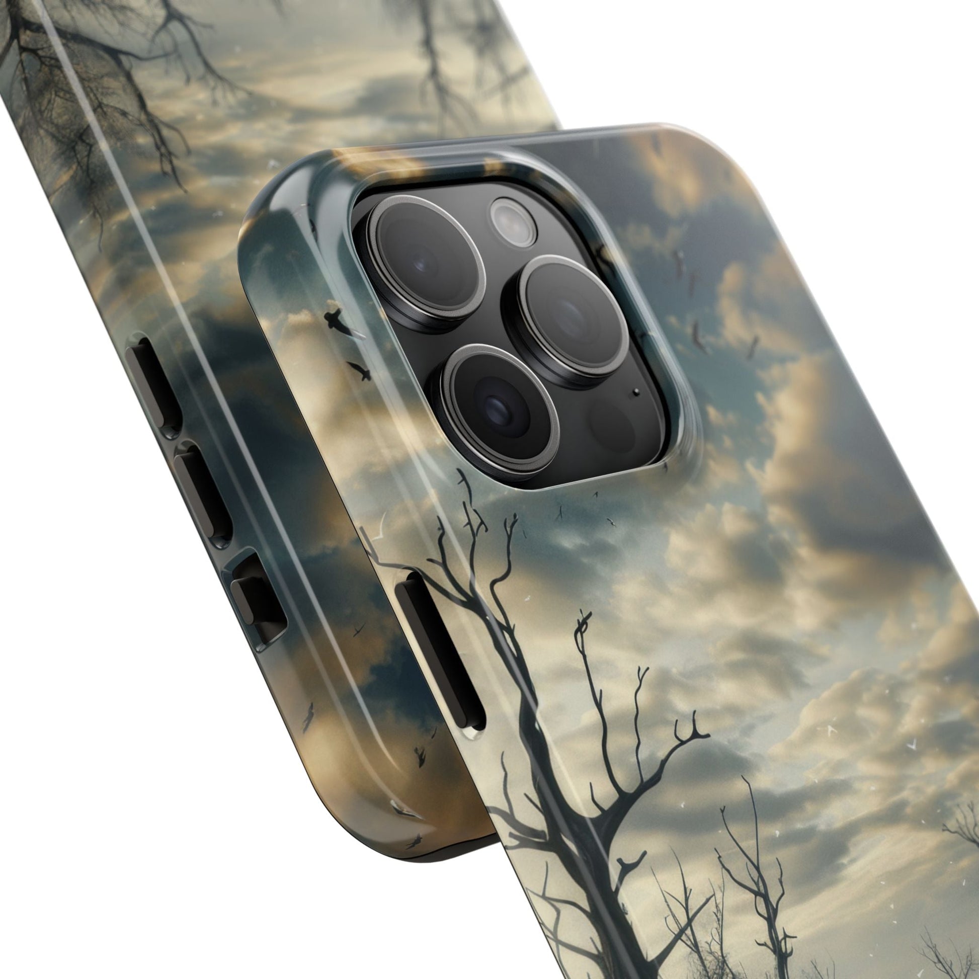 The Last Tree — Desolate Landscape Phone Case - JDG Visual Arts