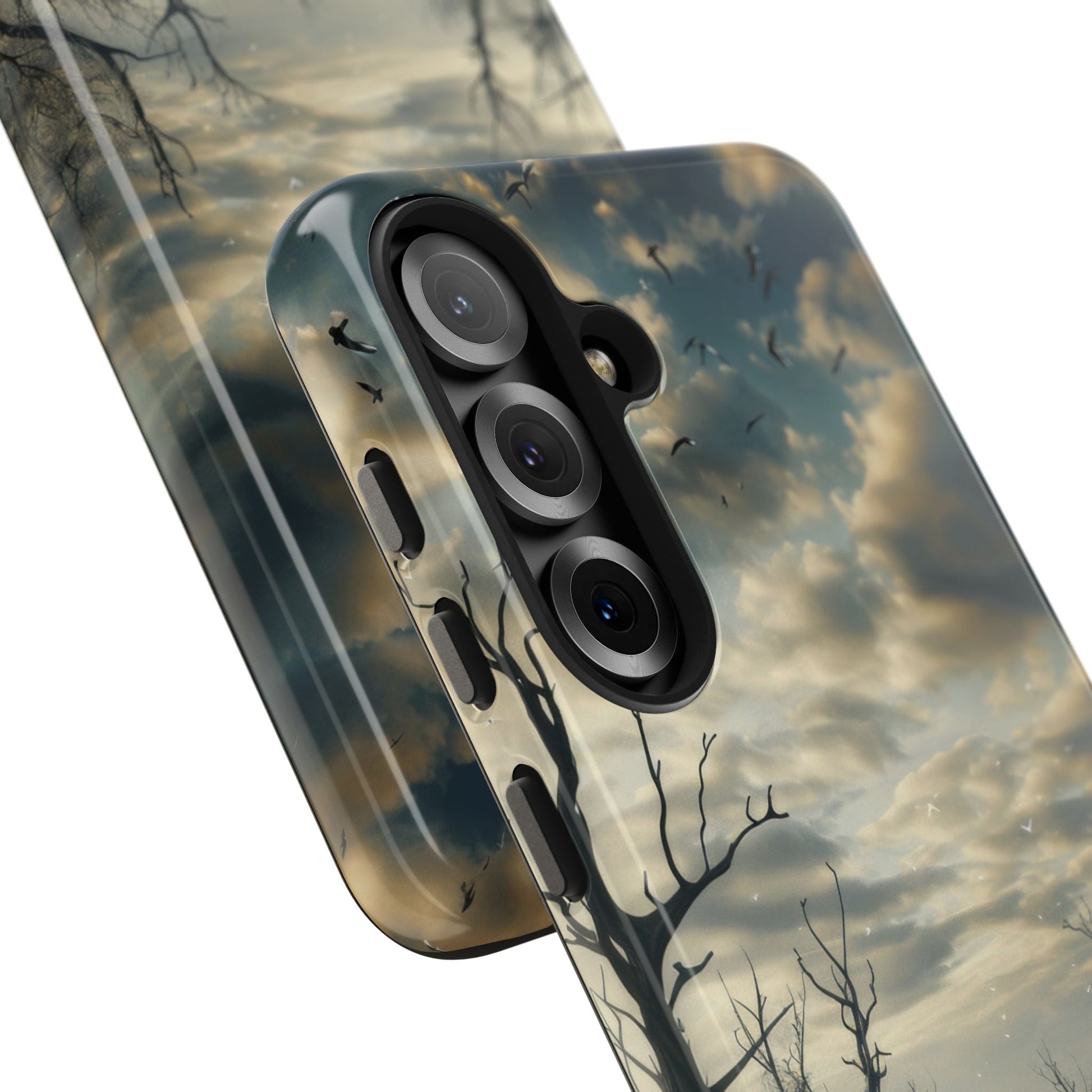 The Last Tree — Desolate Landscape Phone Case - JDG Visual Arts