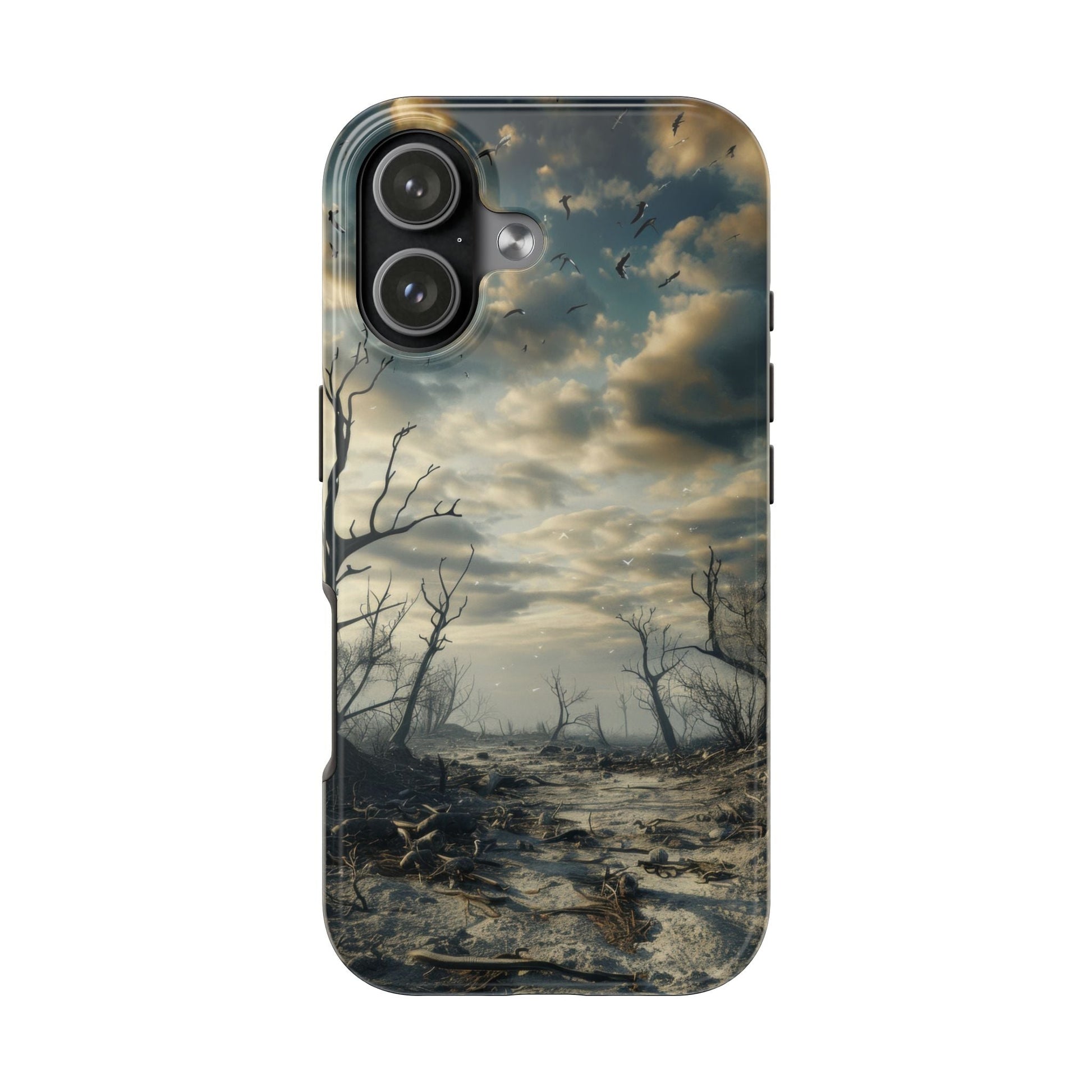 The Last Tree — Desolate Landscape Phone Case - JG Visual Arts