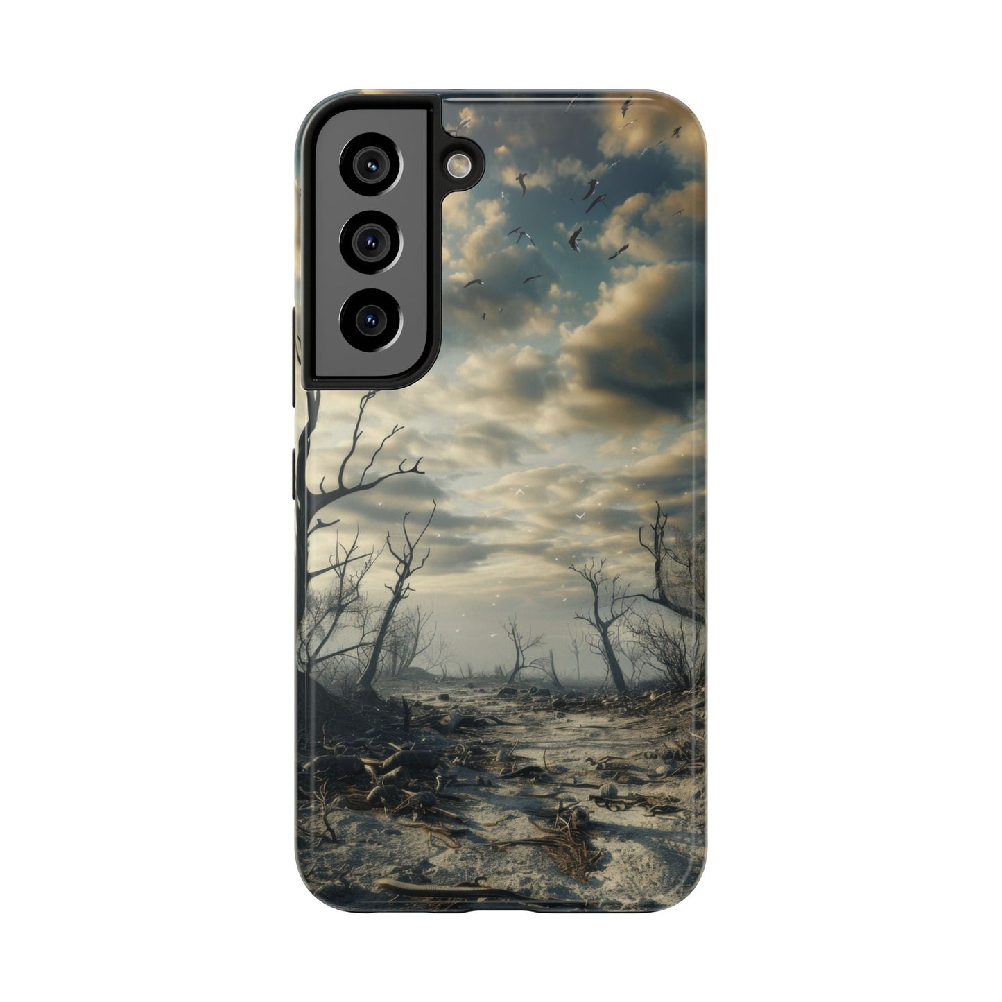 The Last Tree — Desolate Landscape Phone Case - JG Visual Arts