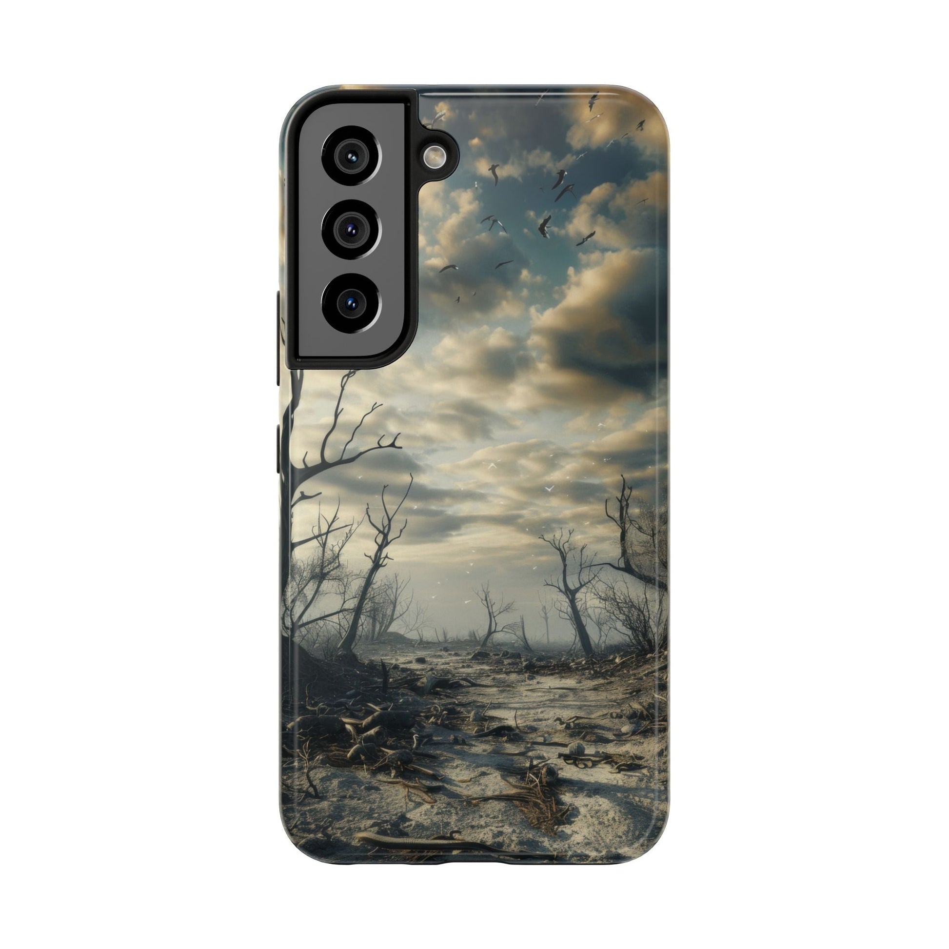 The Last Tree — Desolate Landscape Phone Case - JG Visual Arts