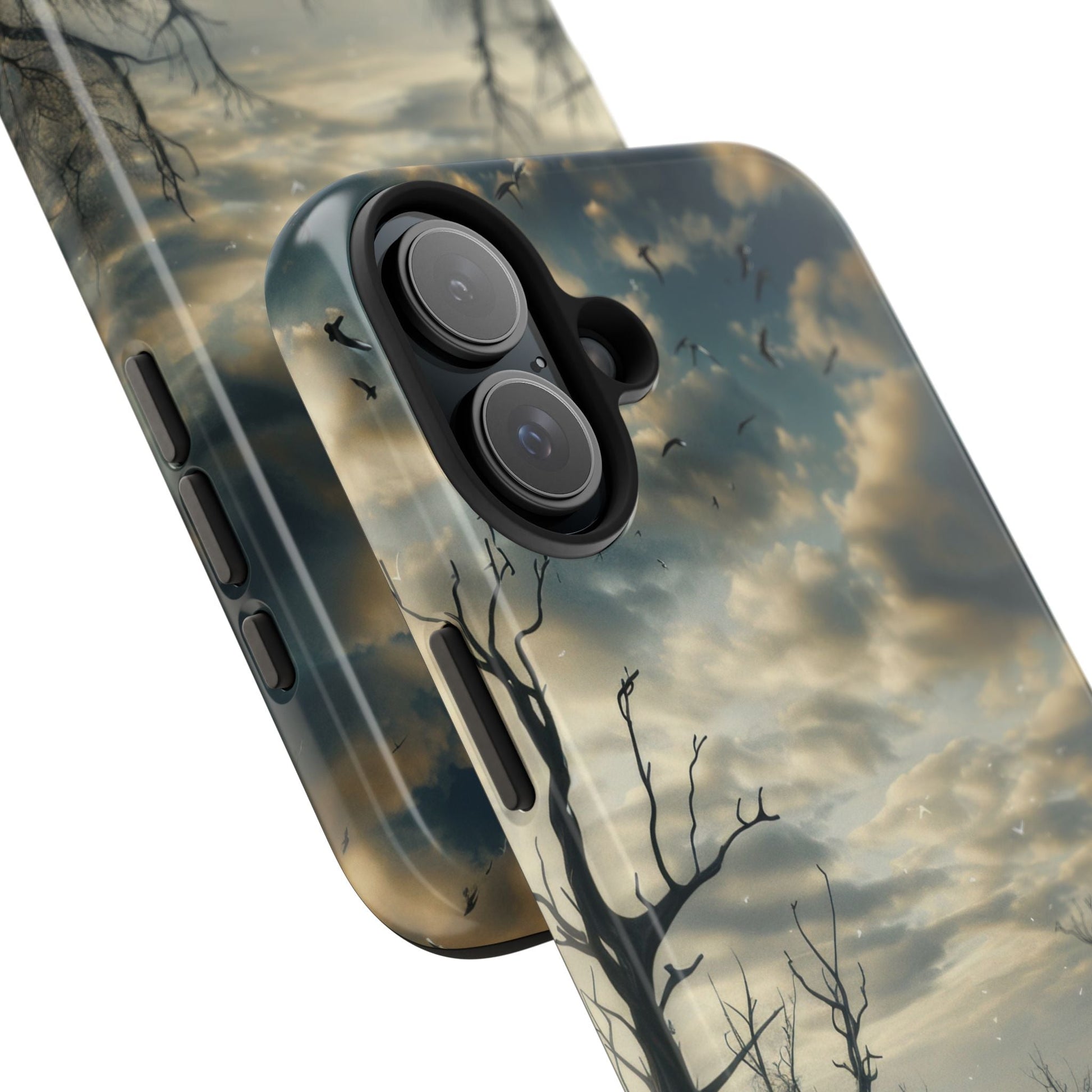 The Last Tree — Desolate Landscape Phone Case - JDG Visual Arts