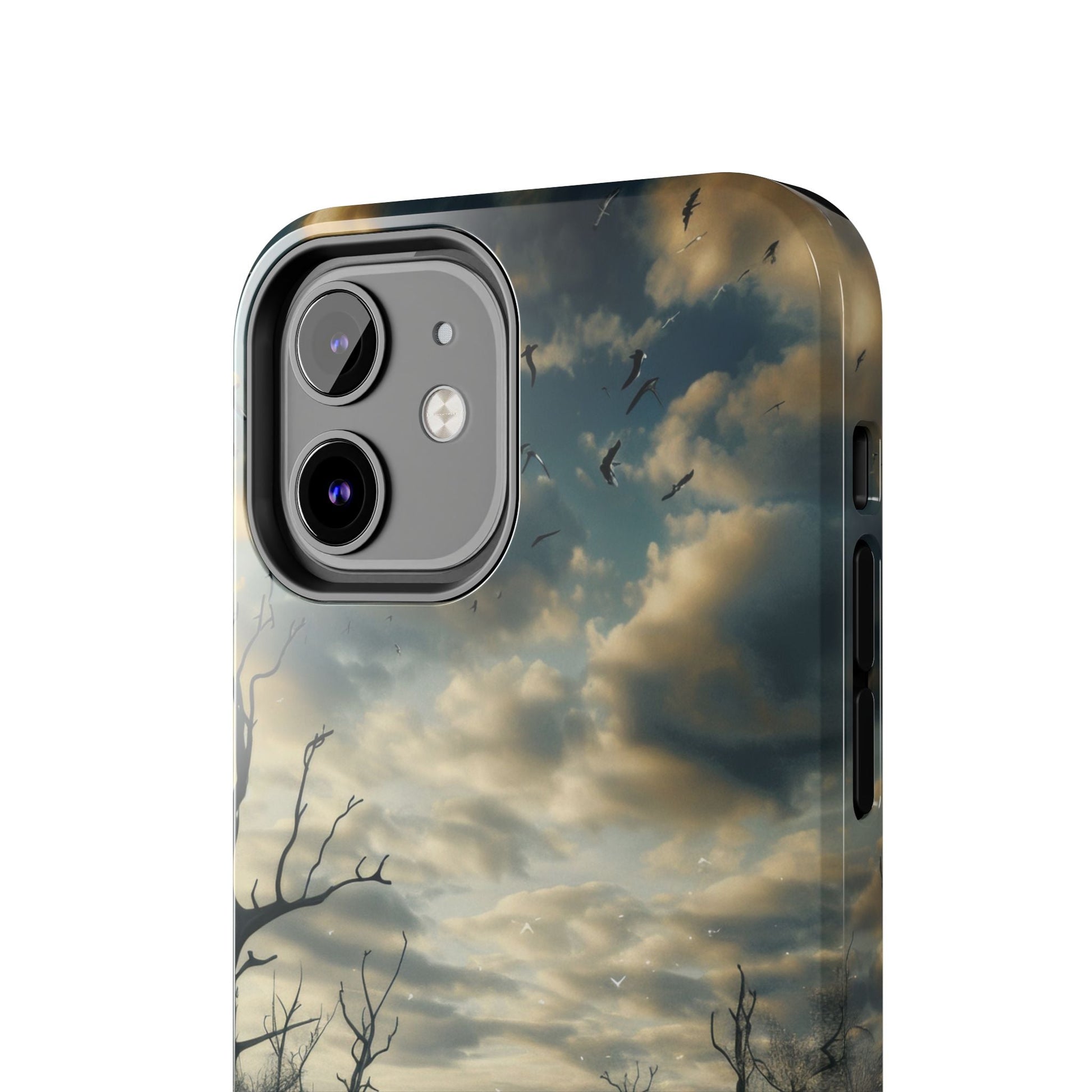 The Last Tree — Desolate Landscape Phone Case - JG Visual Arts