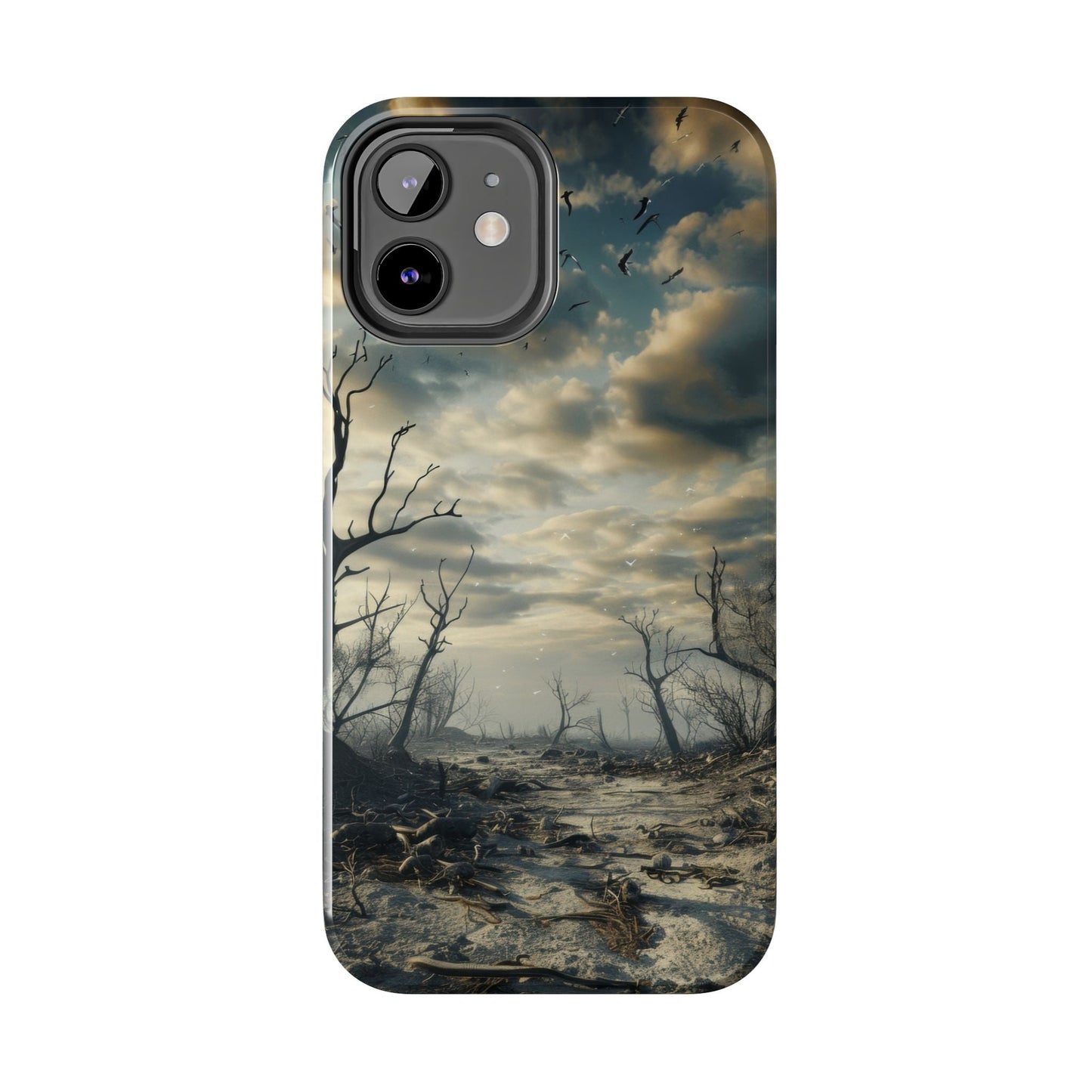 The Last Tree — Desolate Landscape Phone Case - JG Visual Arts
