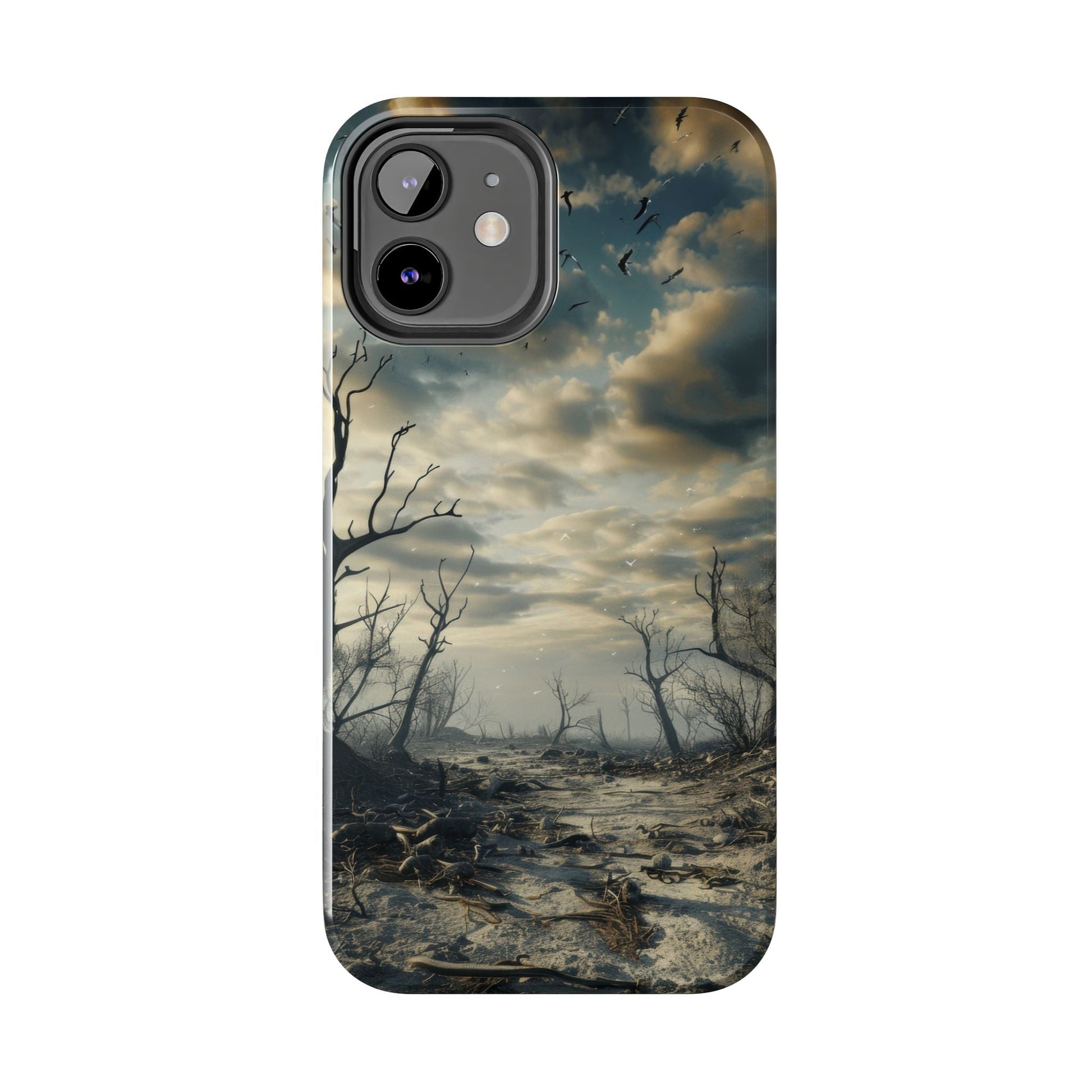 The Last Tree — Desolate Landscape Phone Case - JG Visual Arts