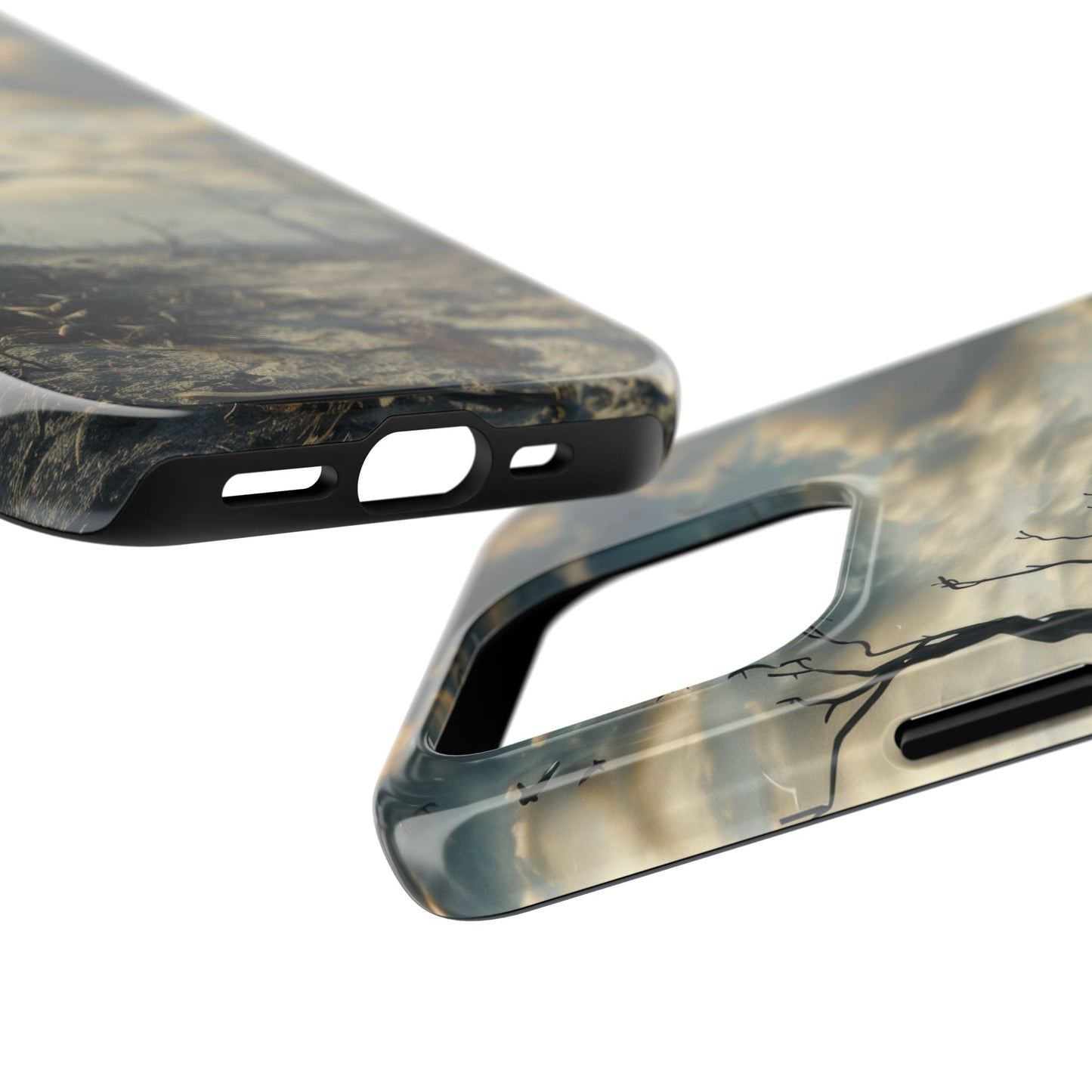 The Last Tree — Desolate Landscape Phone Case - JDG Visual Arts