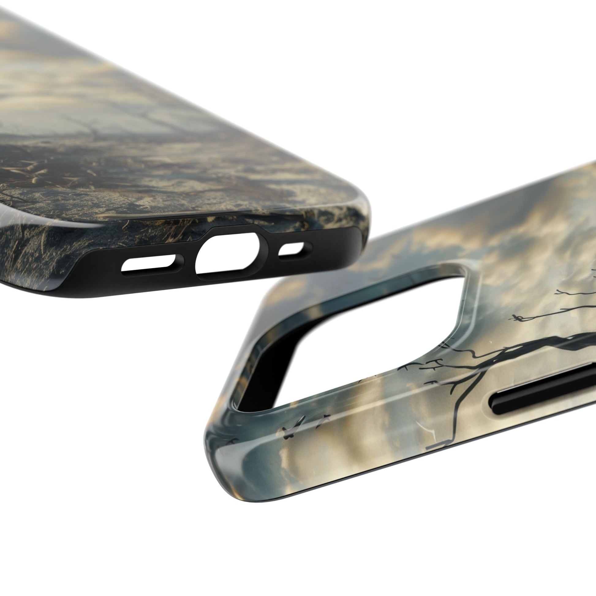 The Last Tree — Desolate Landscape Phone Case - JDG Visual Arts