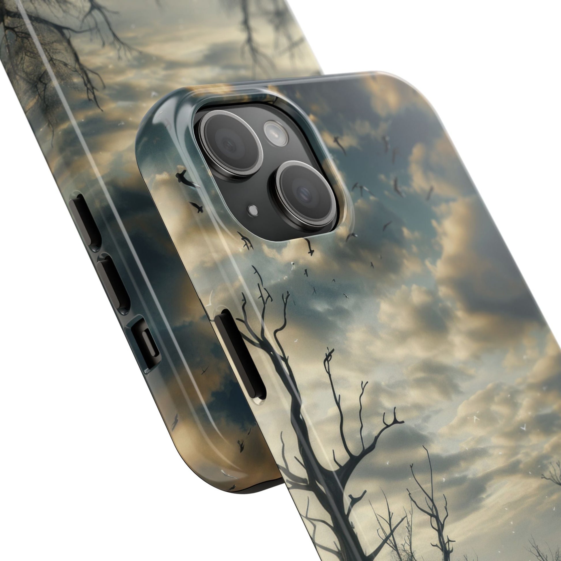 The Last Tree — Desolate Landscape Phone Case - JDG Visual Arts