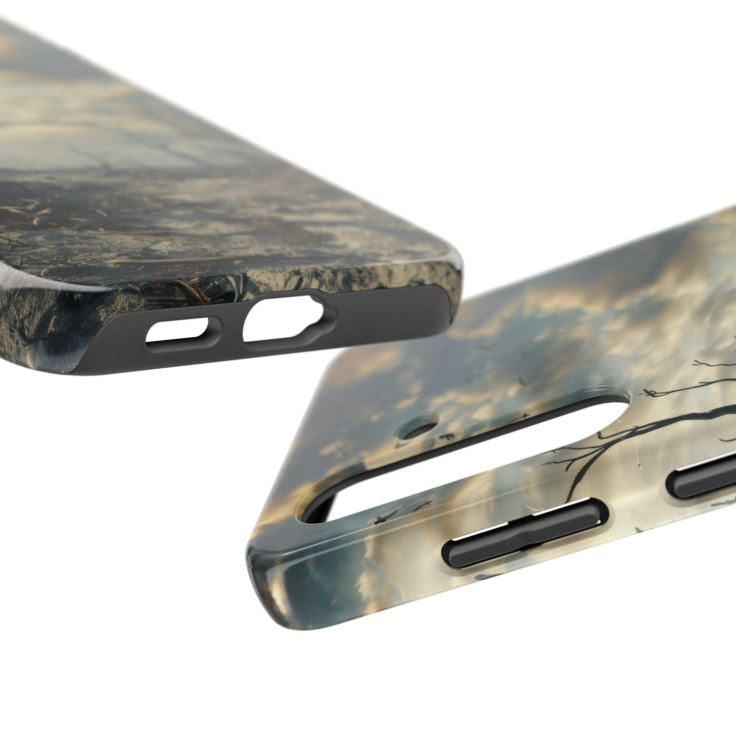 The Last Tree — Desolate Landscape Phone Case - JDG Visual Arts