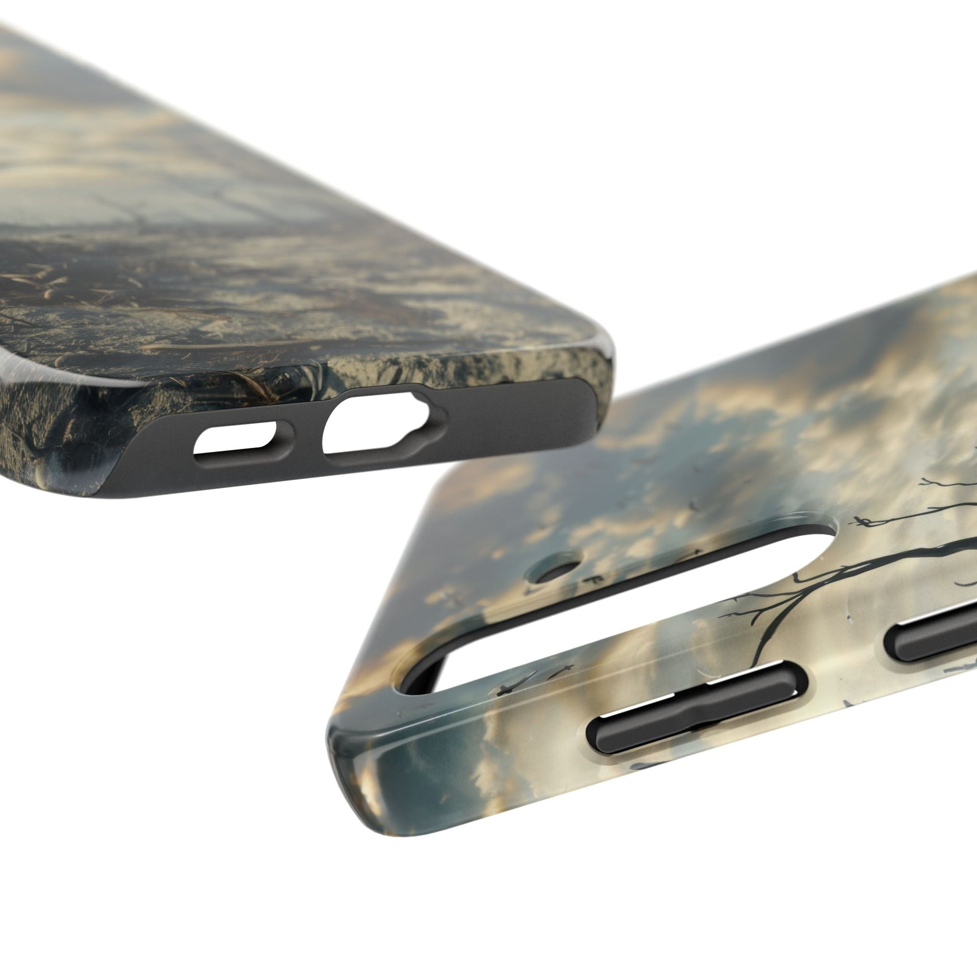 The Last Tree — Desolate Landscape Phone Case - JDG Visual Arts