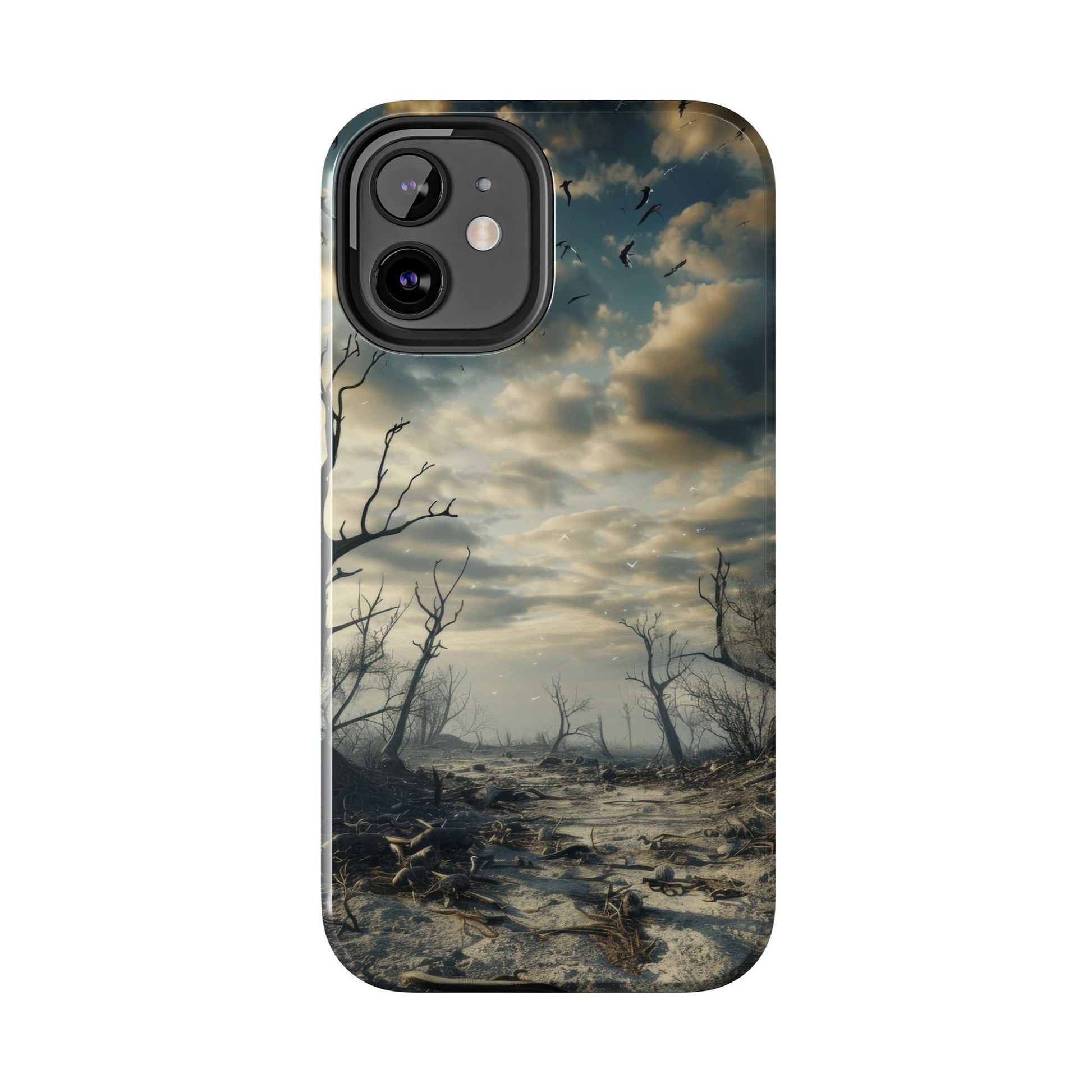 The Last Tree — Desolate Landscape Phone Case - JG Visual Arts