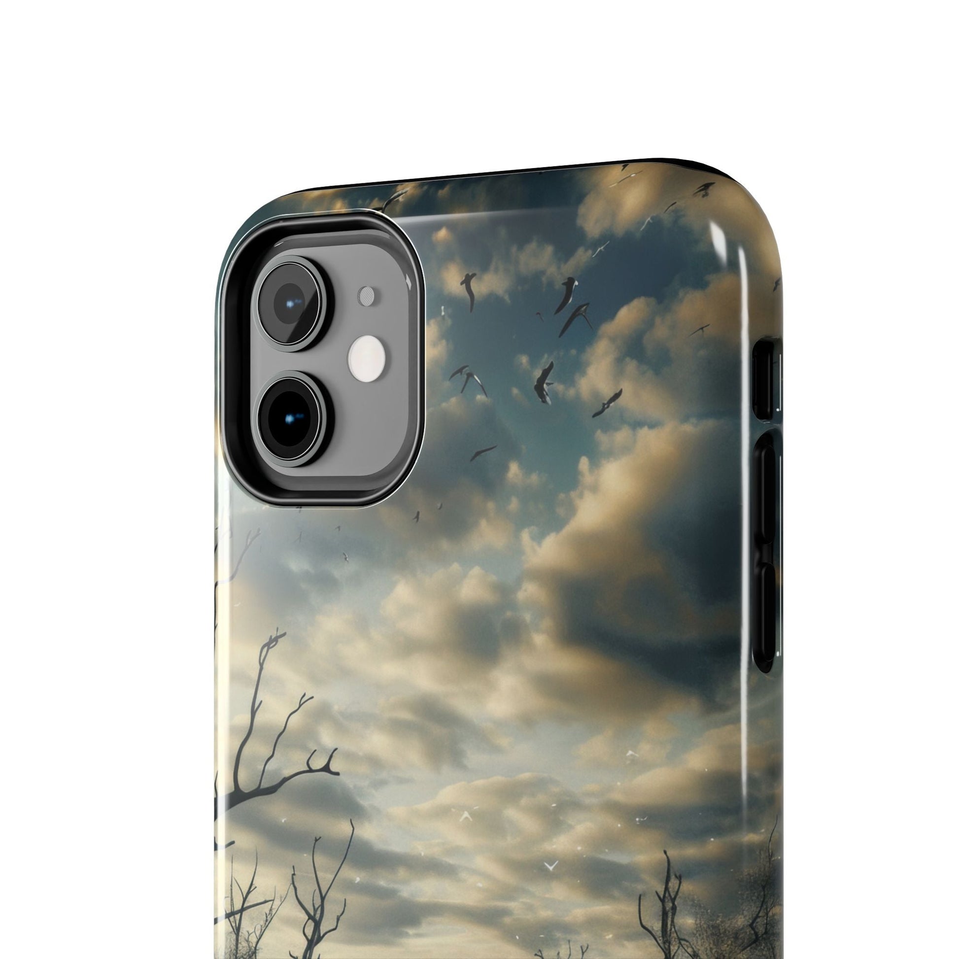 The Last Tree — Desolate Landscape Phone Case - JG Visual Arts
