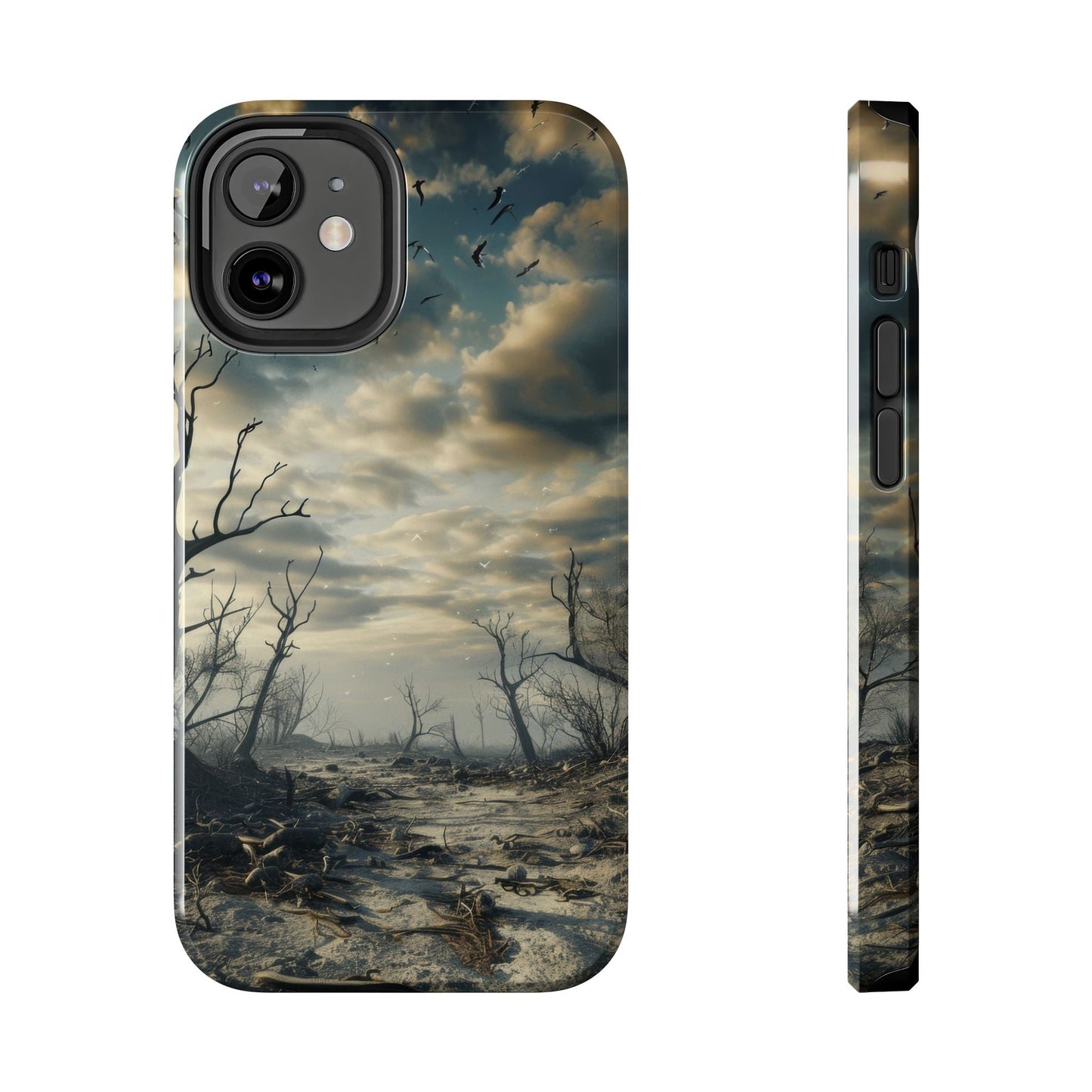 The Last Tree — Desolate Landscape Phone Case - JG Visual Arts