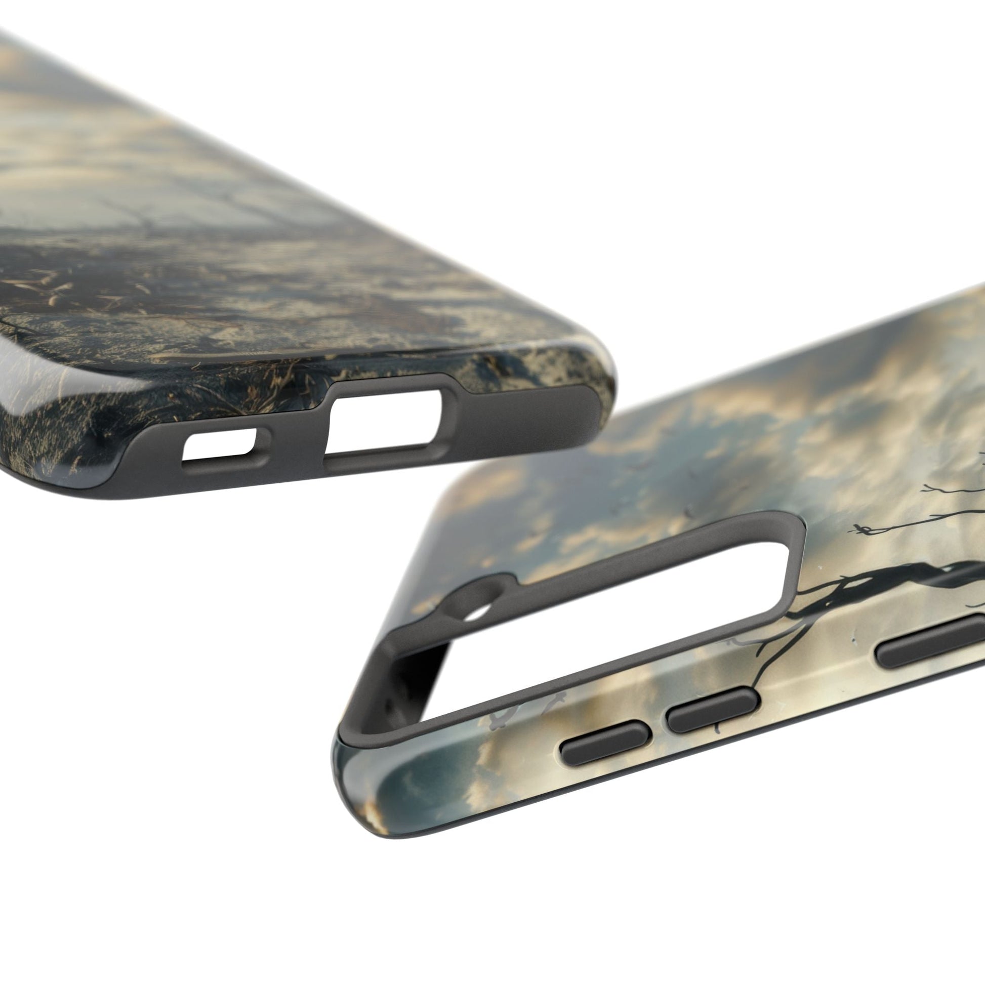 The Last Tree — Desolate Landscape Phone Case - JDG Visual Arts