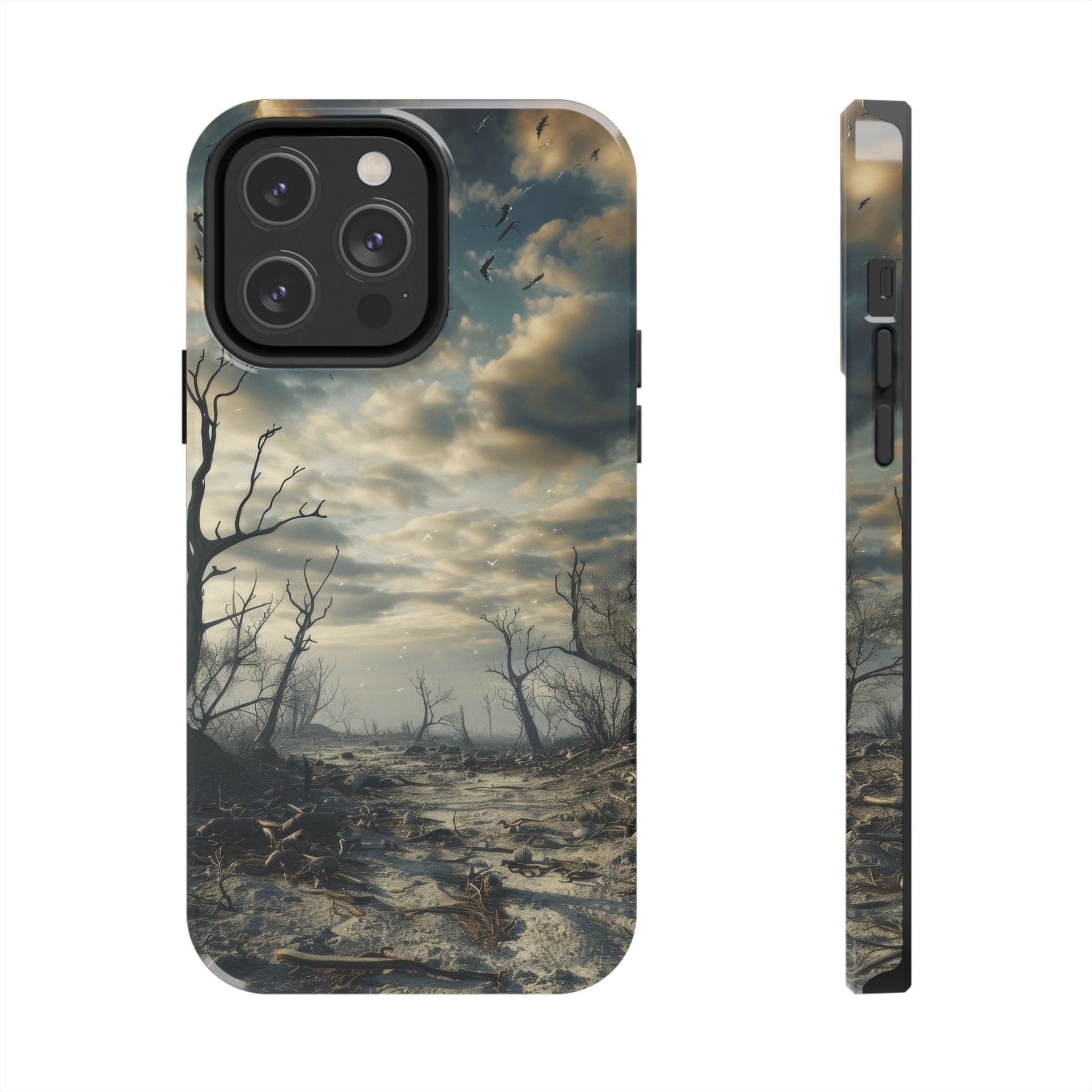 The Last Tree — Desolate Landscape Phone Case - JG Visual Arts