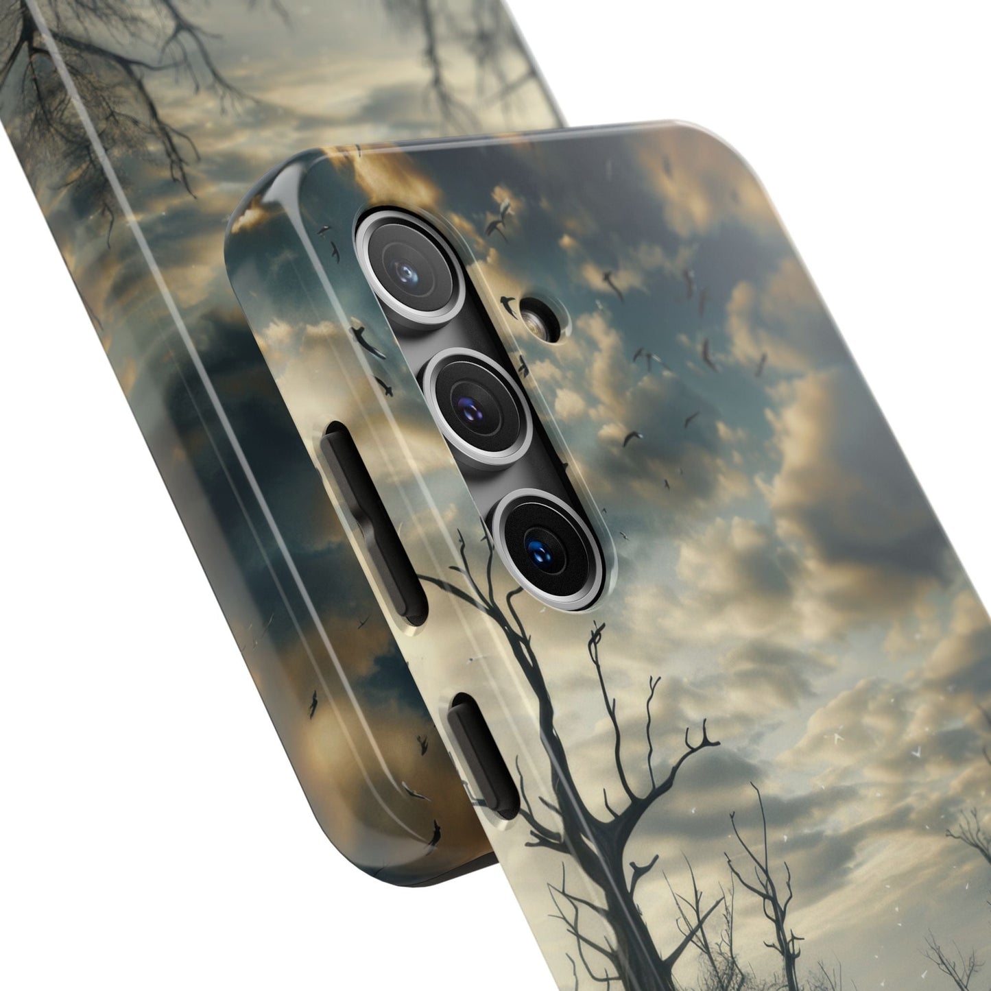 The Last Tree — Desolate Landscape Phone Case - JDG Visual Arts