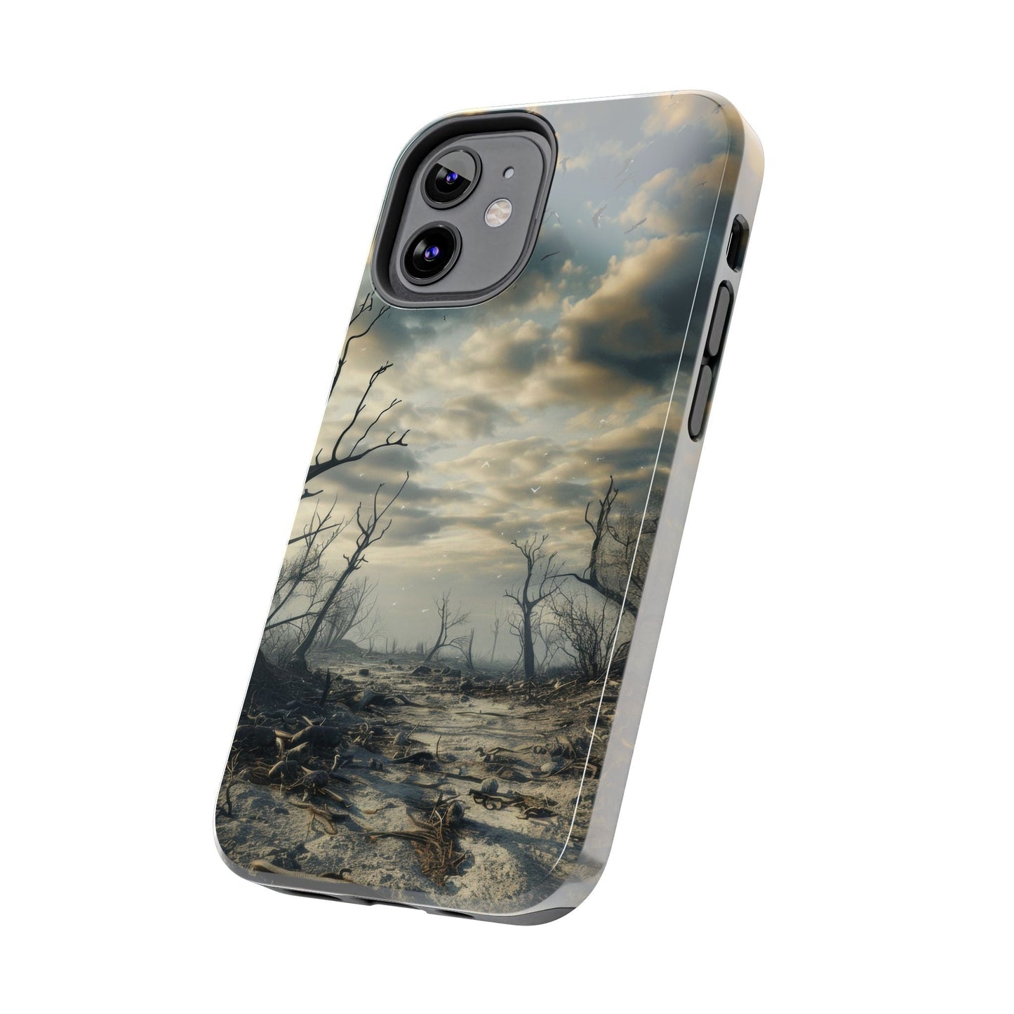 The Last Tree — Desolate Landscape Phone Case - JG Visual Arts