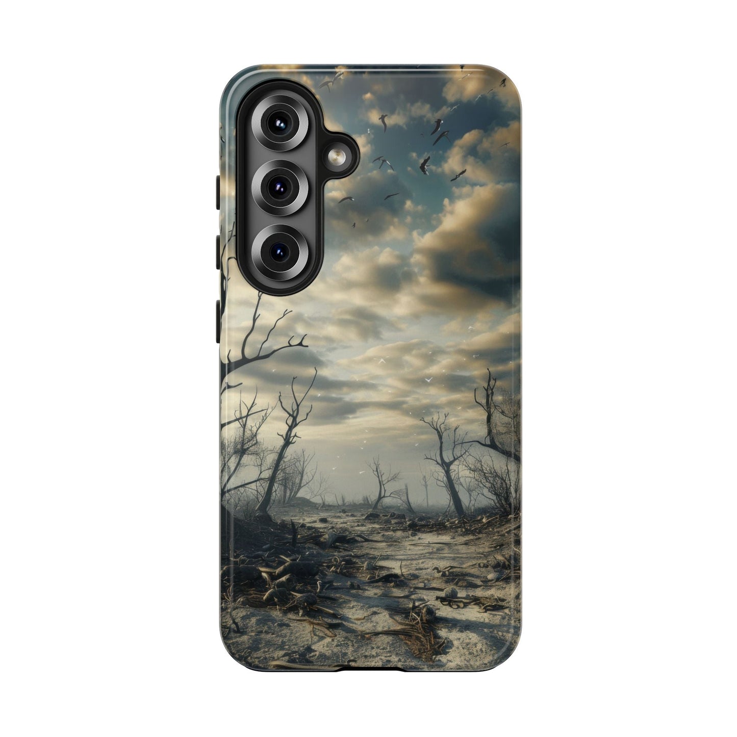 The Last Tree — Desolate Landscape Phone Case - JG Visual Arts