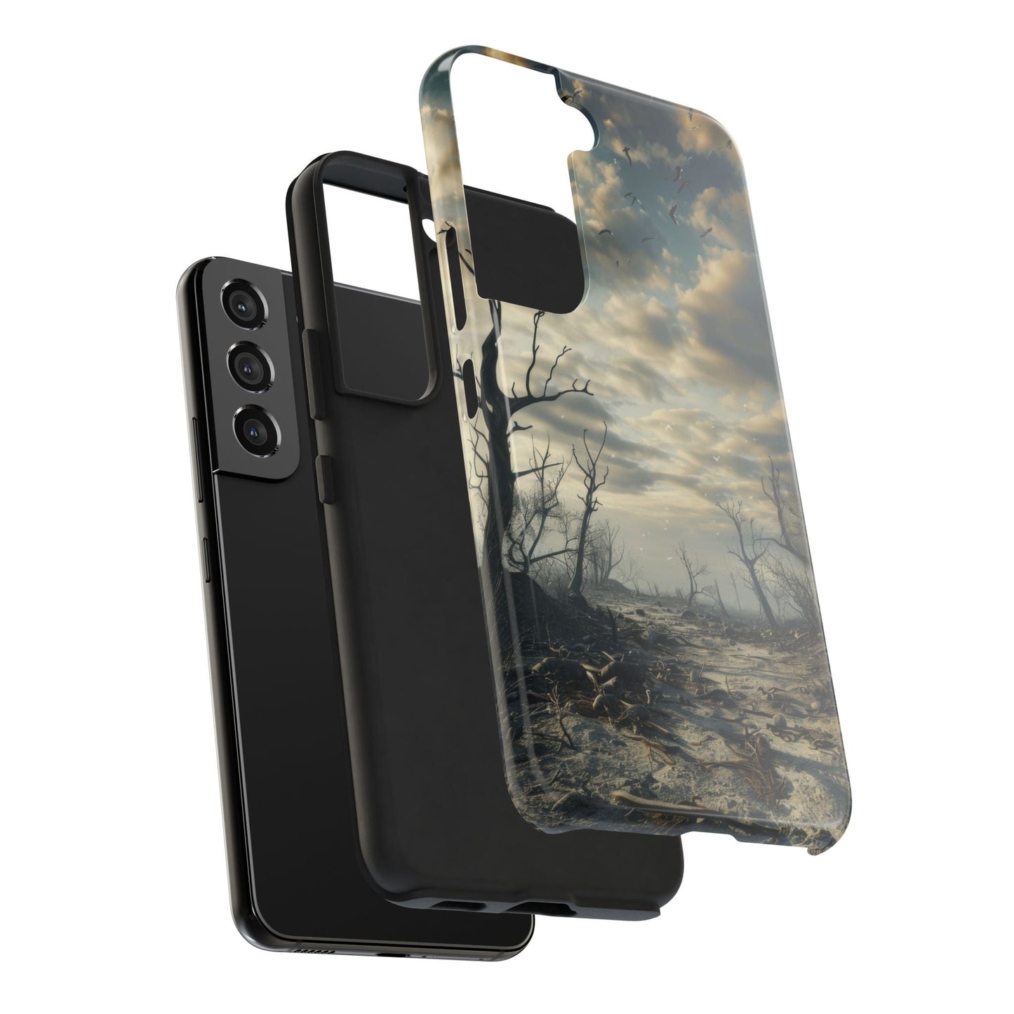 The Last Tree — Desolate Landscape Phone Case - JDG Visual Arts