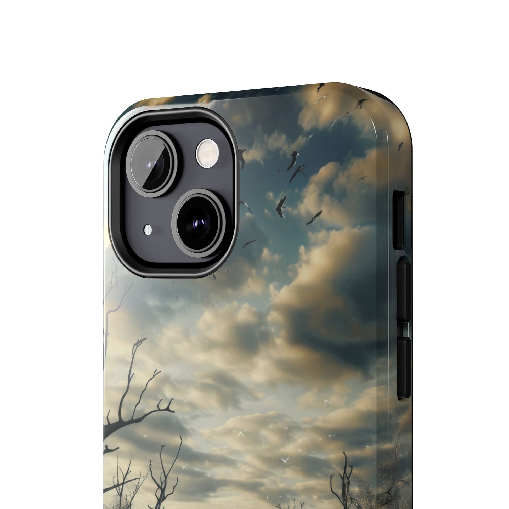 The Last Tree — Desolate Landscape Phone Case - JDG Visual Arts