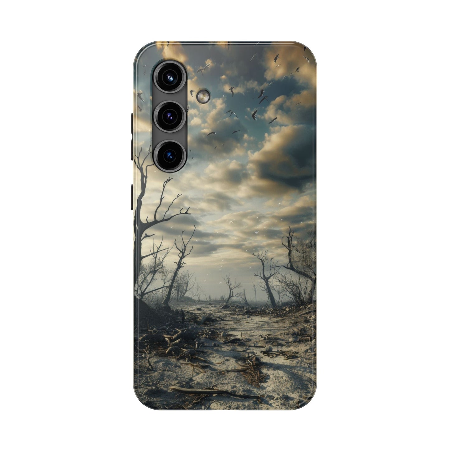 The Last Tree — Desolate Landscape Phone Case - JG Visual Arts