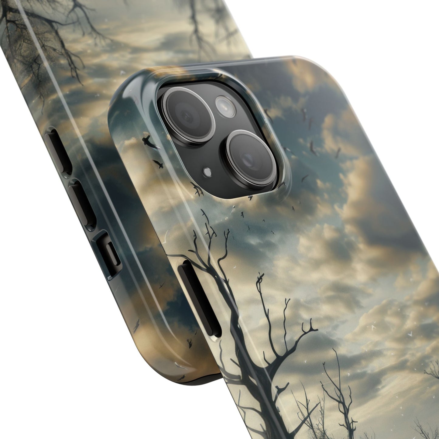 The Last Tree — Desolate Landscape Phone Case - JDG Visual Arts