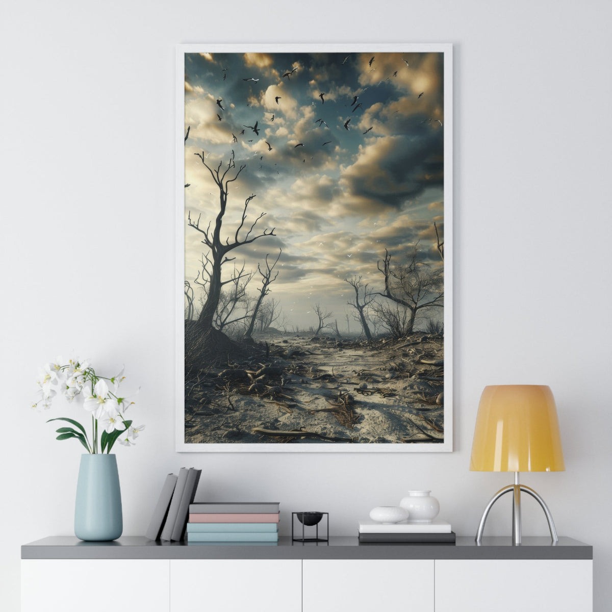 The Last Tree Framed Print - JG Visual Arts