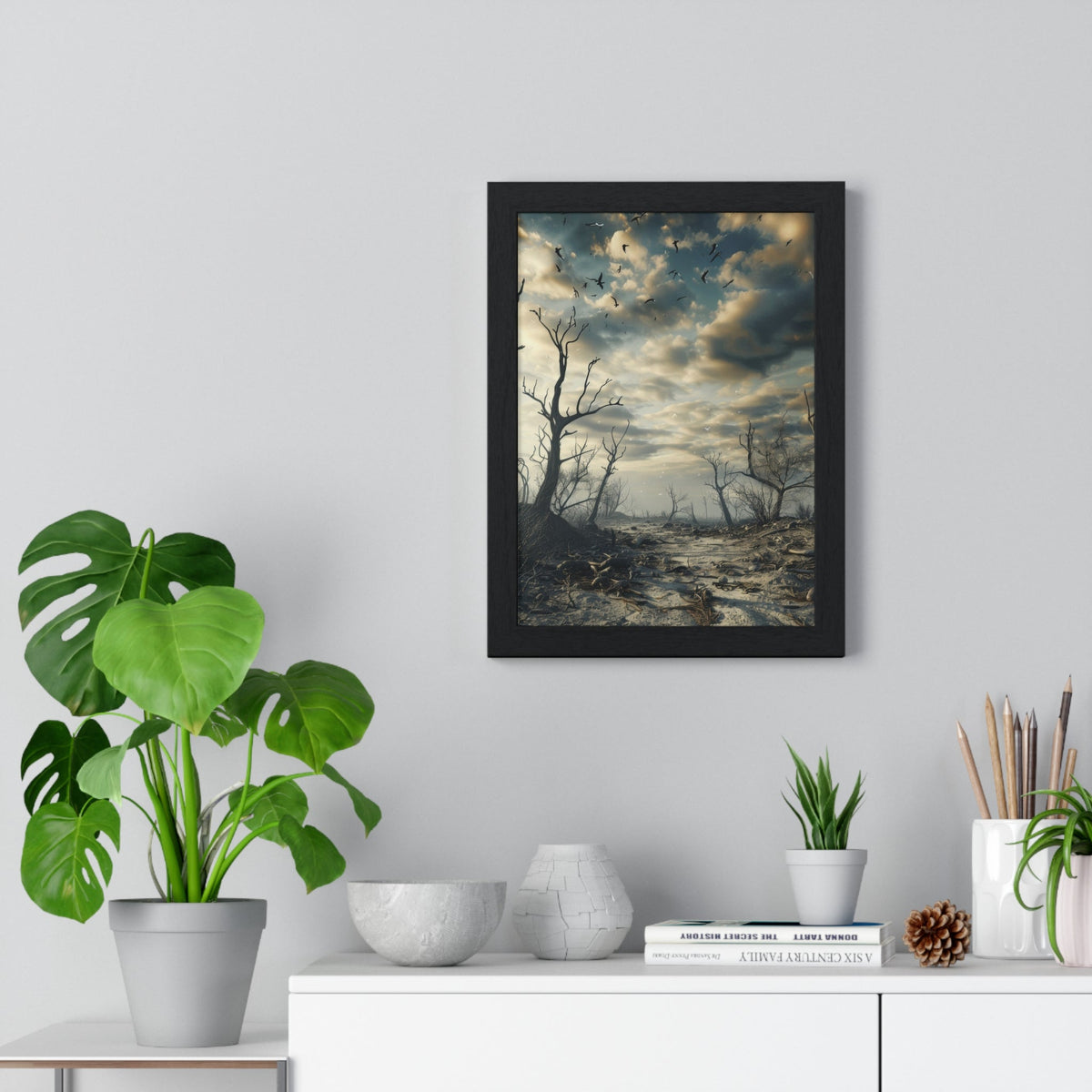 The Last Tree Framed Print - JG Visual Arts