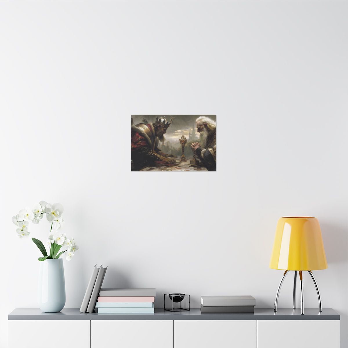The Long Game — Kings at Chess Canvas - JG Visual Arts