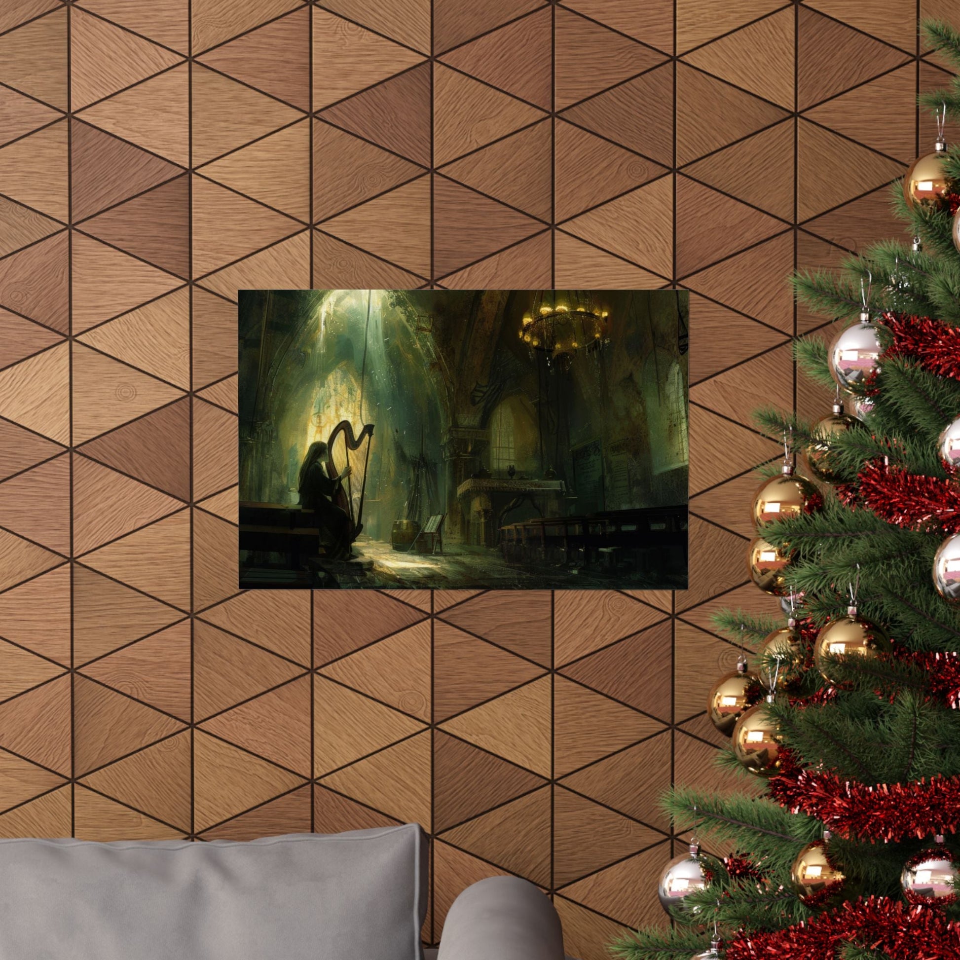 The Quiet Cathedral Poster - JG Visual Arts