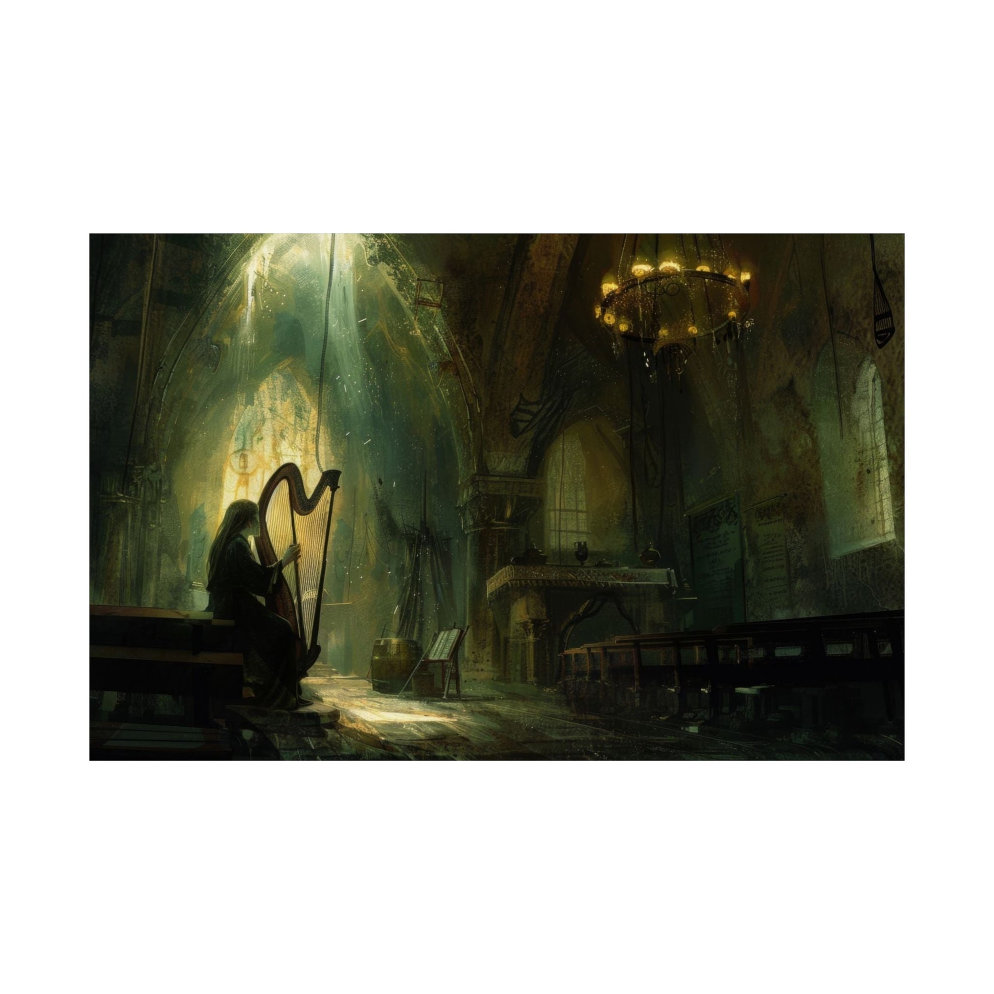 The Quiet Cathedral Poster - JG Visual Arts