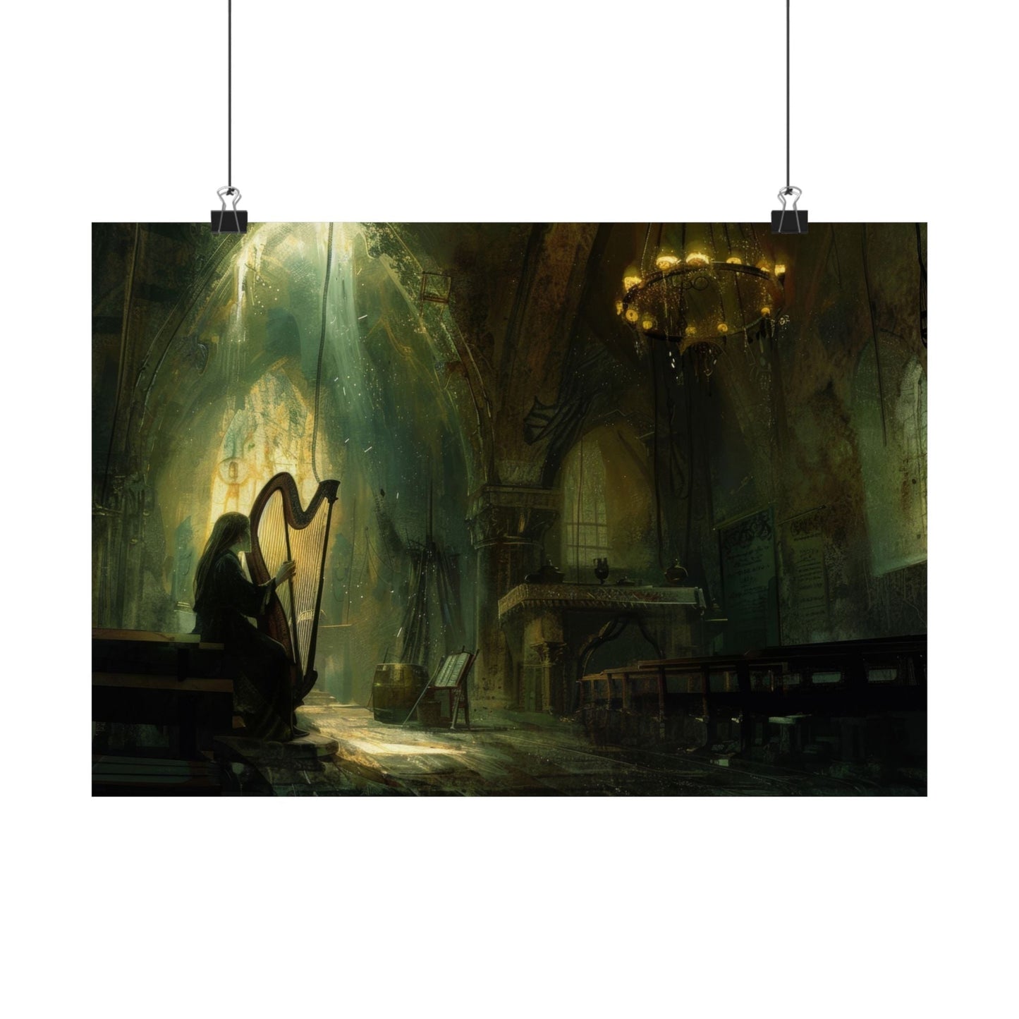 The Quiet Cathedral Poster - JG Visual Arts