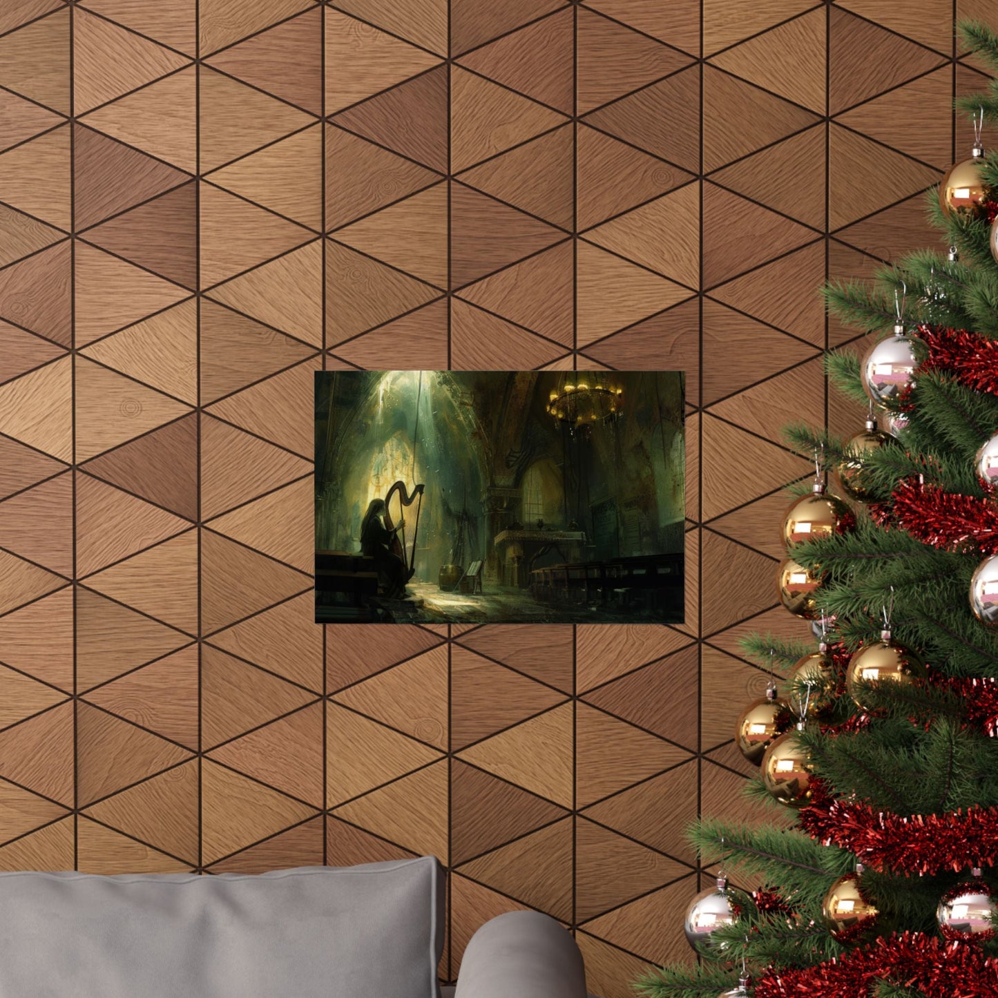 The Quiet Cathedral Poster - JG Visual Arts