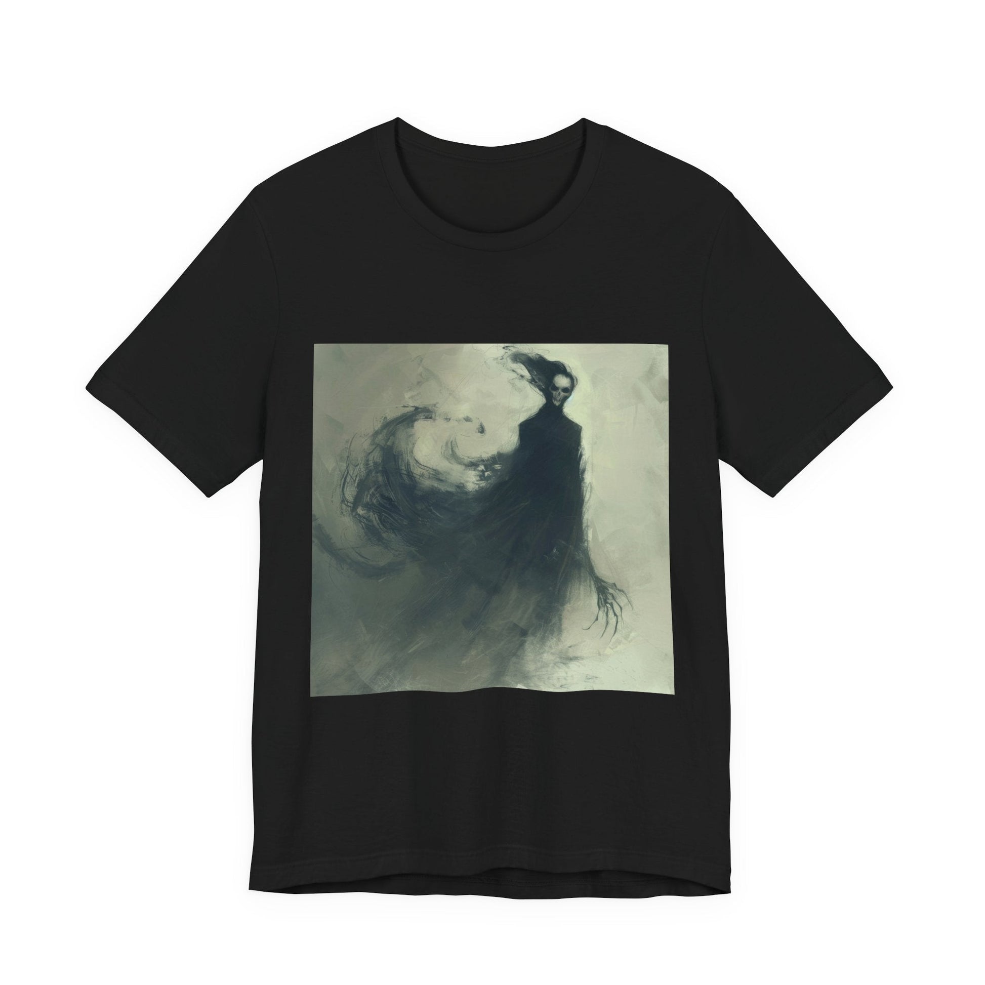 The Quiet Reaper — Dark Figure Tee - JG Visual Arts