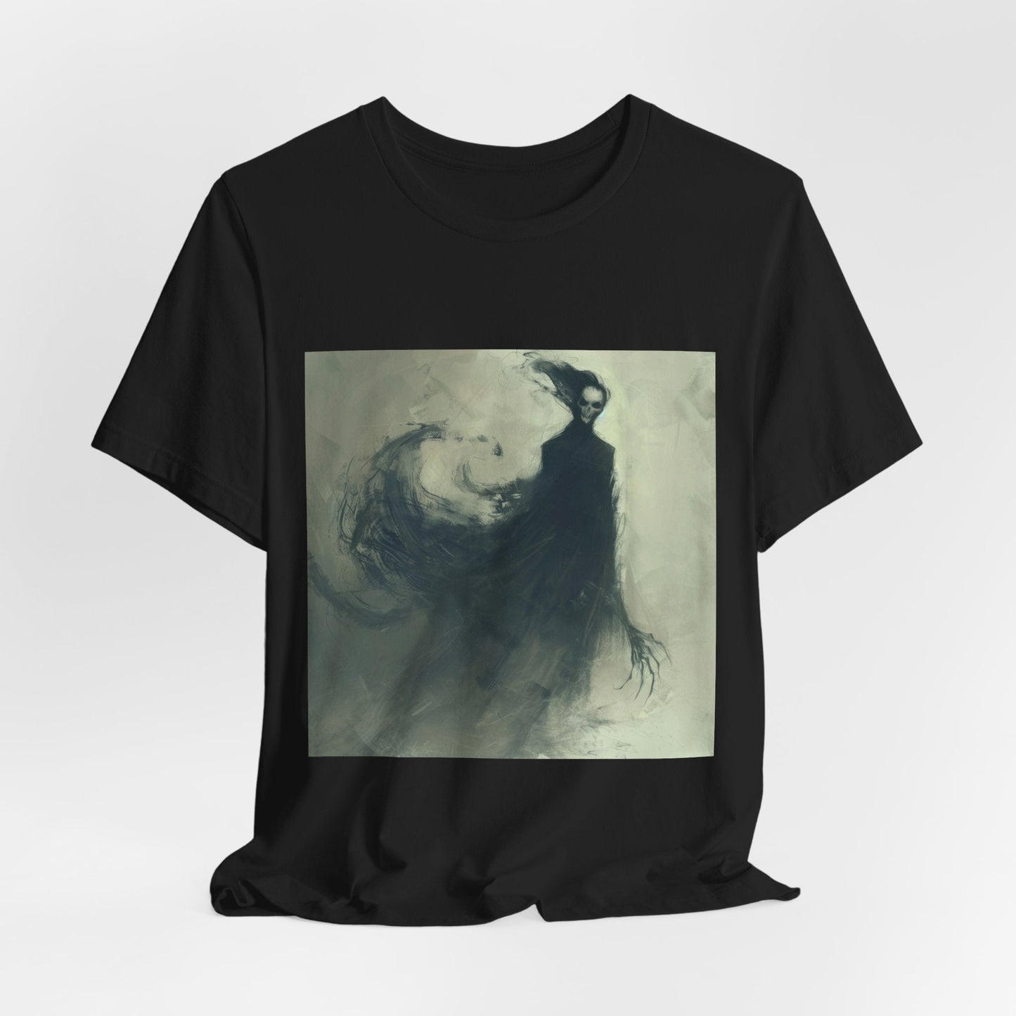 The Quiet Reaper — Dark Figure Tee - JG Visual Arts