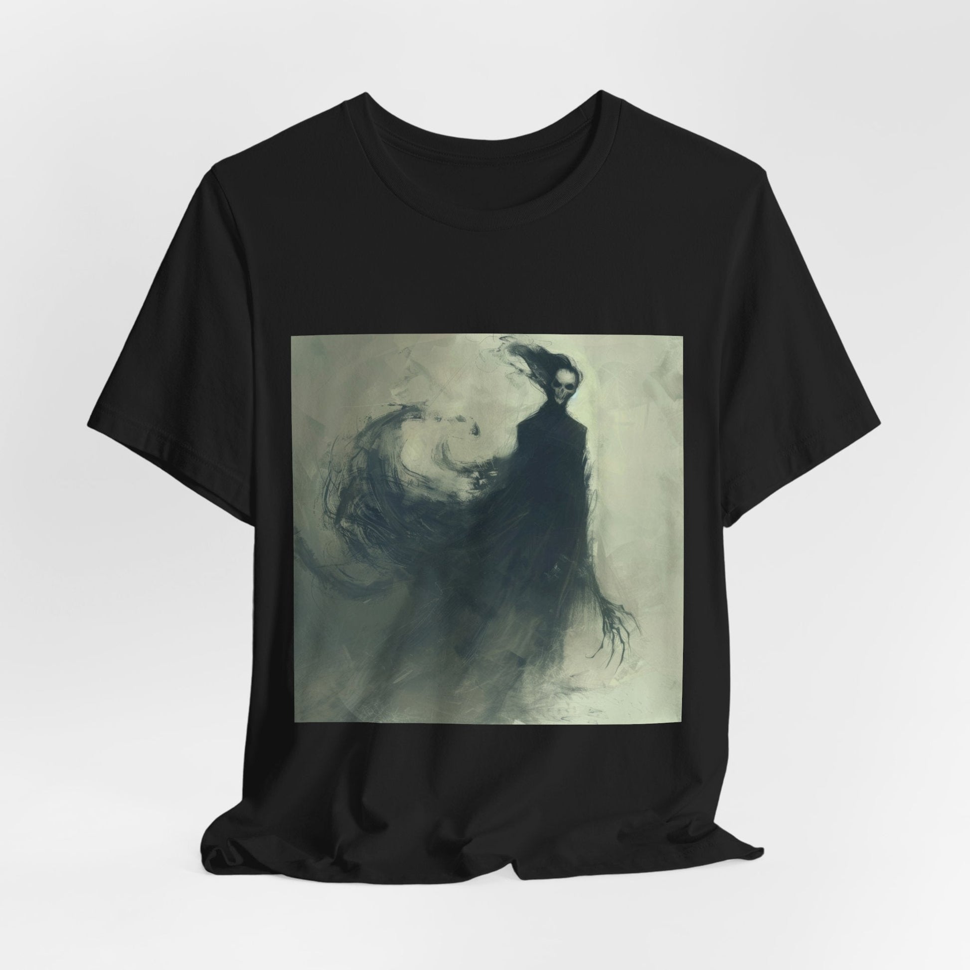 The Quiet Reaper — Dark Figure Tee - JG Visual Arts