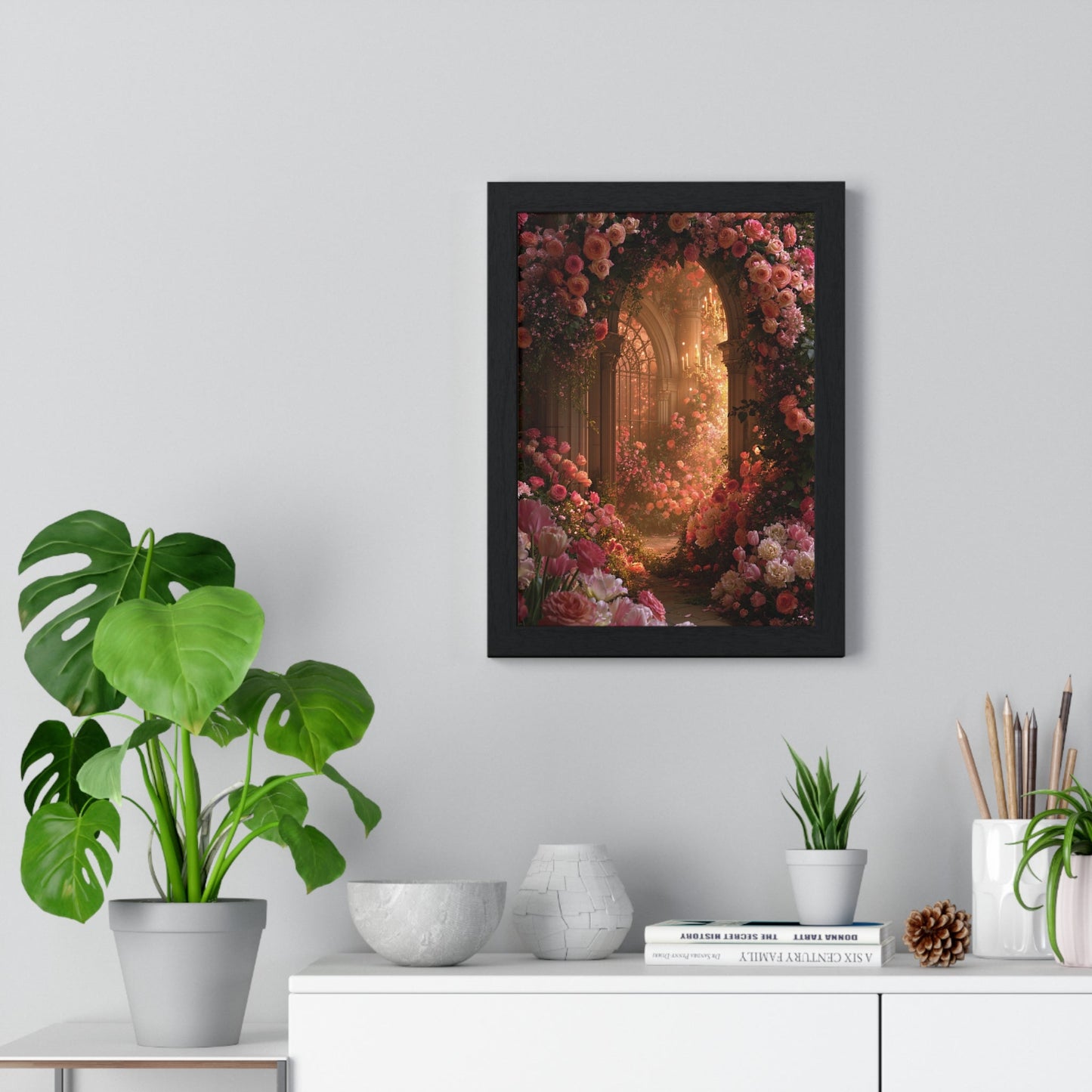 The Rose Door — Framed Print - JG Visual Arts
